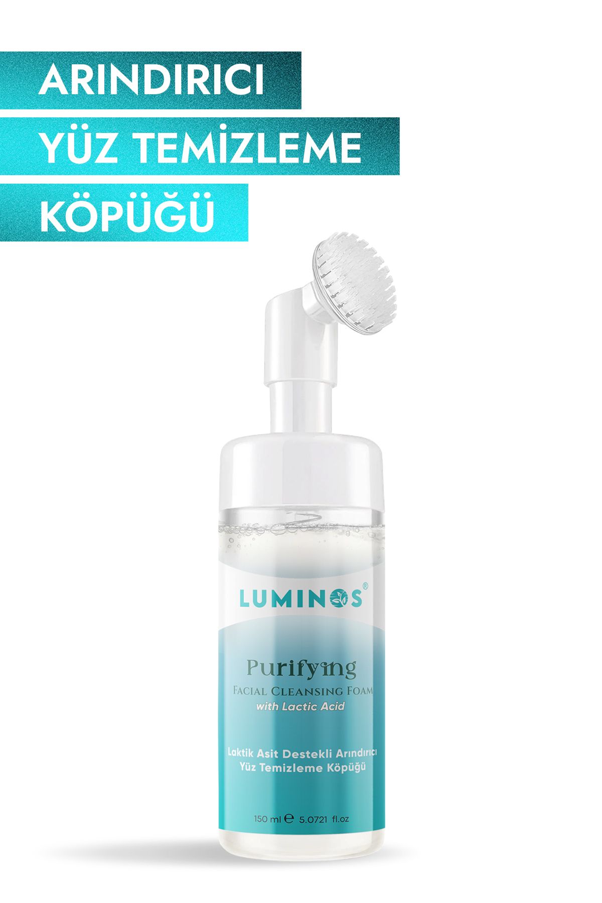 NaturalLuminos FırçaBaşlıklı Yüz Temizleyici...