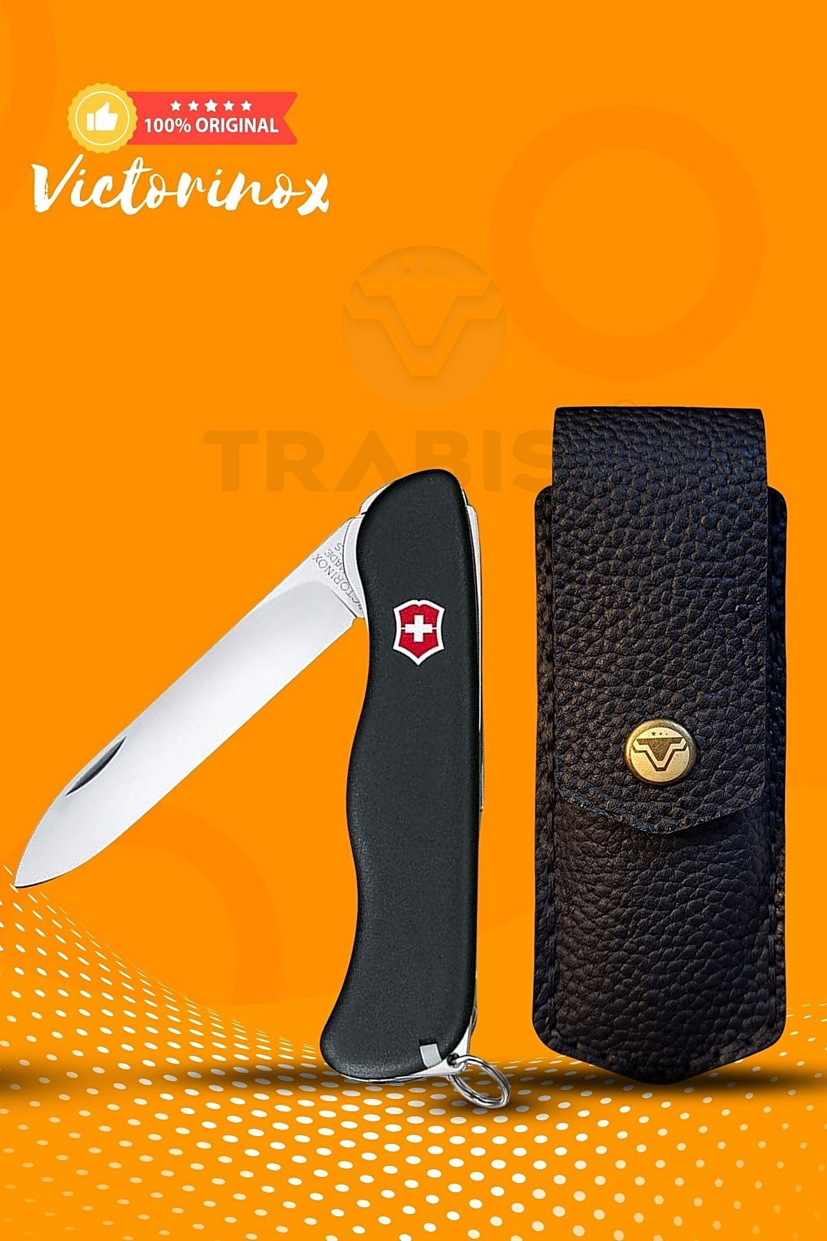 VICTORINOX Hakiki DeriKılıflı 0.8413.3 TR-DK...