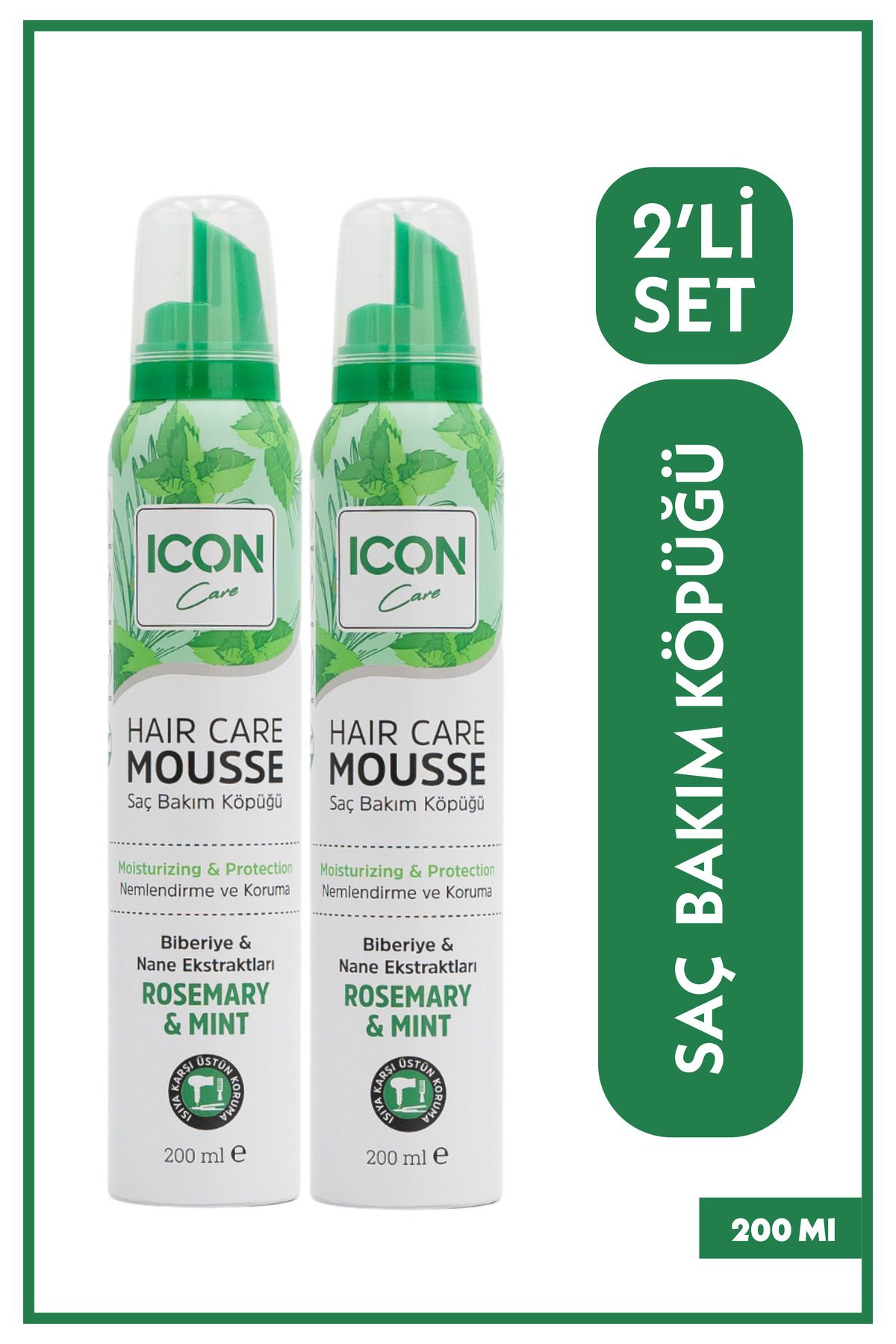 iconcare ICON SAÇ BAKIMKÖPÜĞÜ ROSEMARY & MINT...