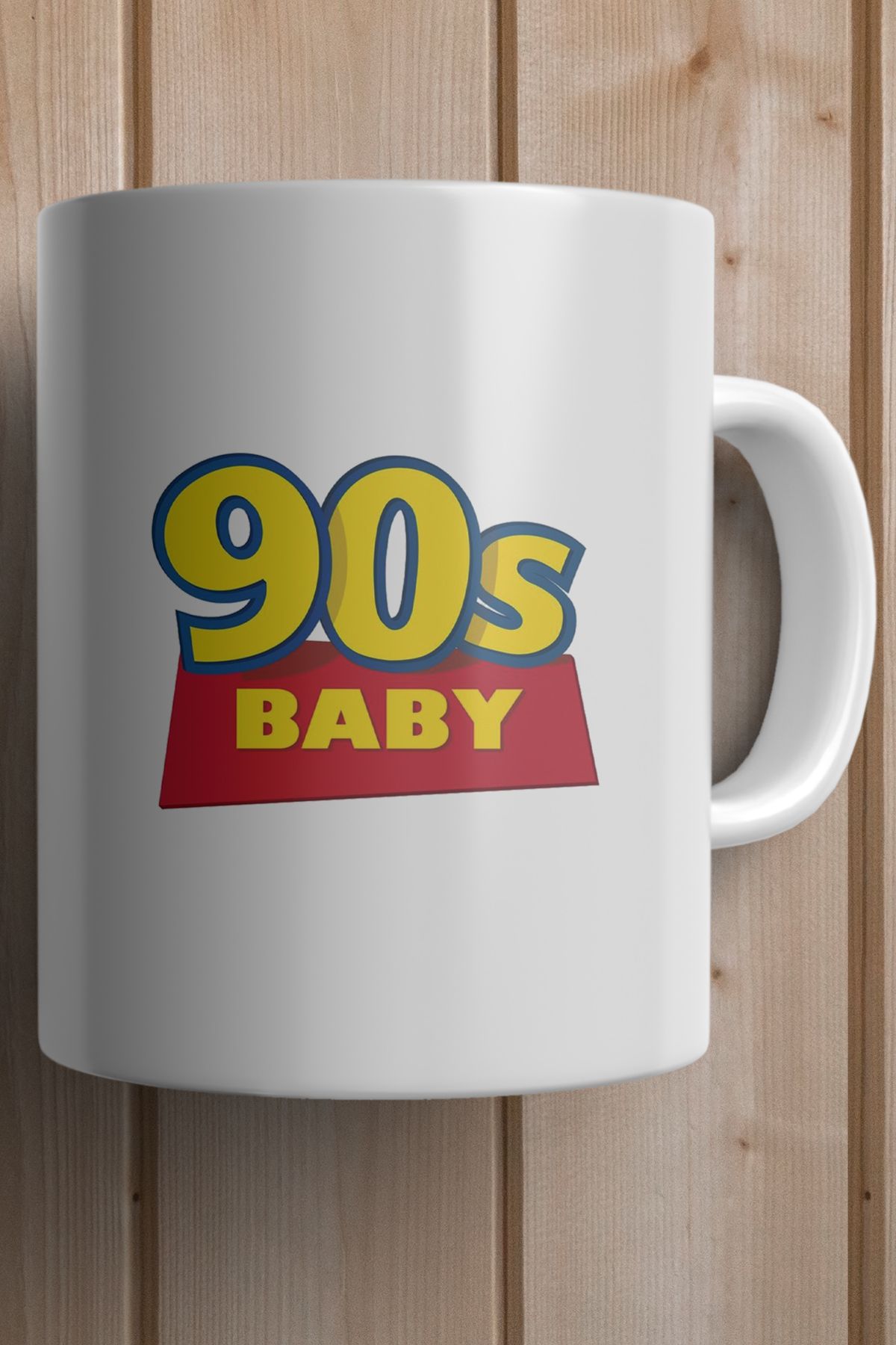 90's Baby Baskılı Premium Kupa Bardak