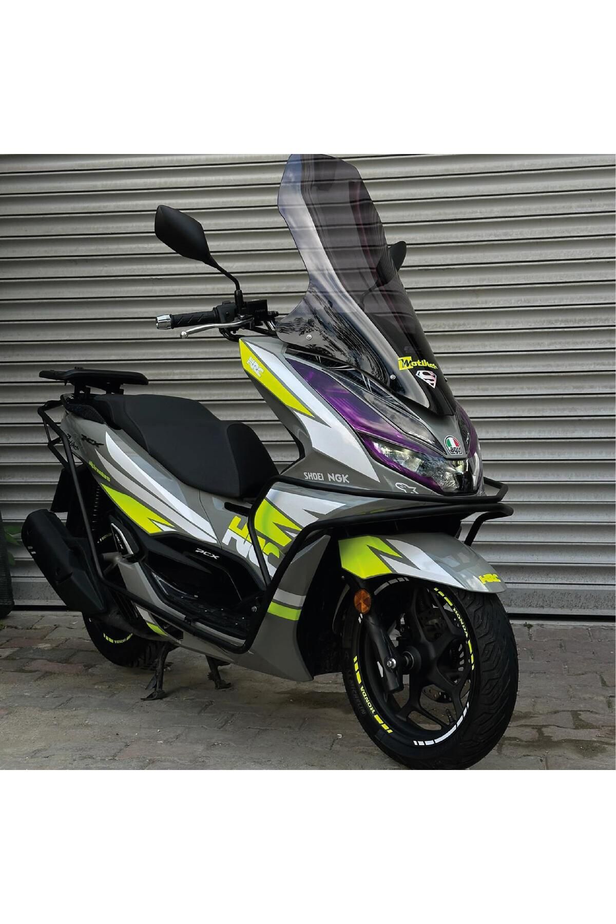 Motiker Honda PCX 2021-2024Neon Sarı (Yeşil)...