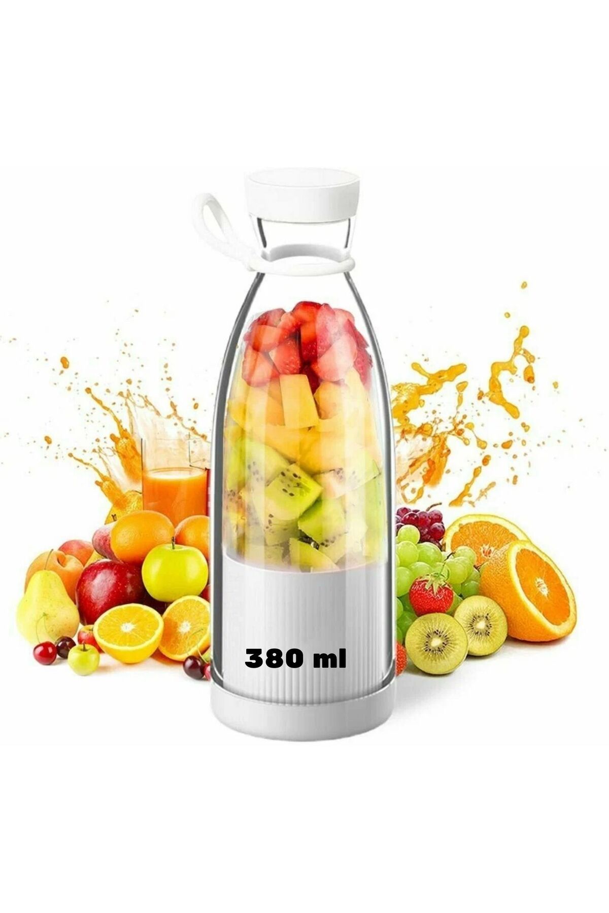 380ml Taşınabilir Blender Mini Meyve Karıştırıcı Milkshake Smothie (Bigprro-blender)