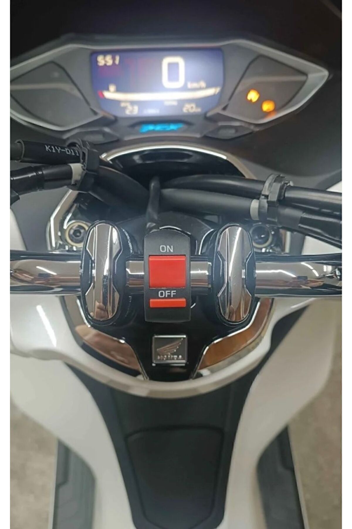 Honda Pcx 2018-2024 Uyumlu Amerikan Park Buton Ayarlı