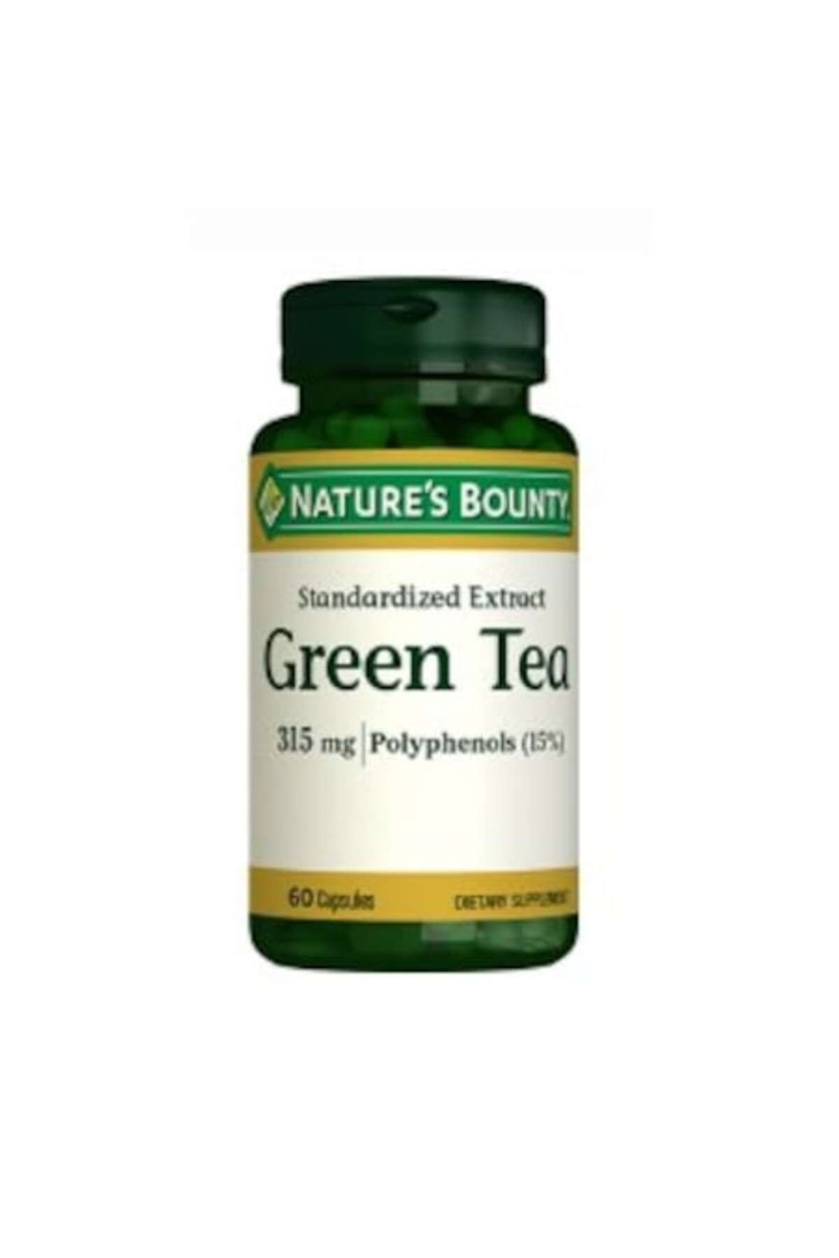 Natures Bounty Green TeaExtract 315 Mg 60 Kap...