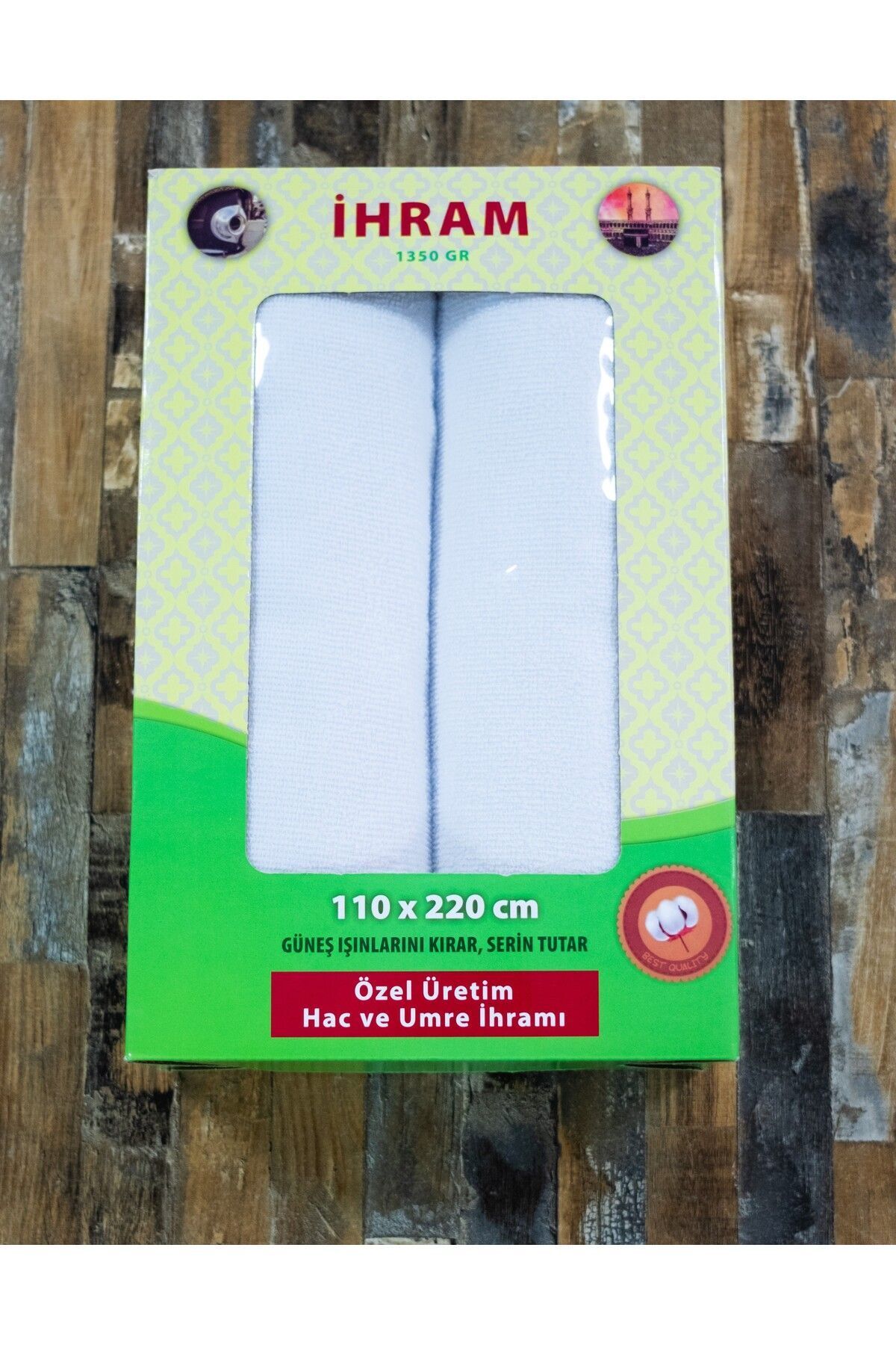 İhram Takımı 1350 Gr. Kutuda Hac Ve Umre Için 110 X 220