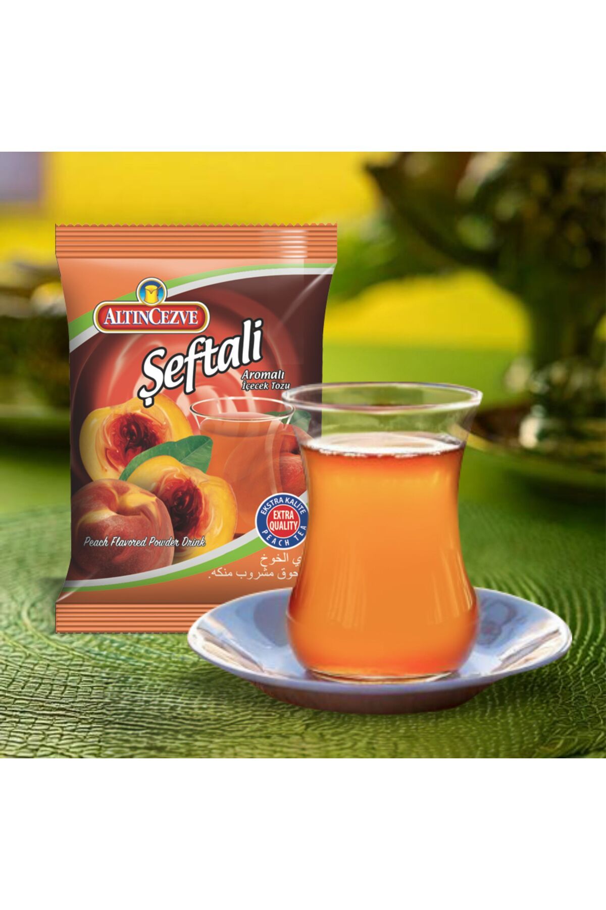 Şeftali Aromalı Içecek Tozu 250 gr