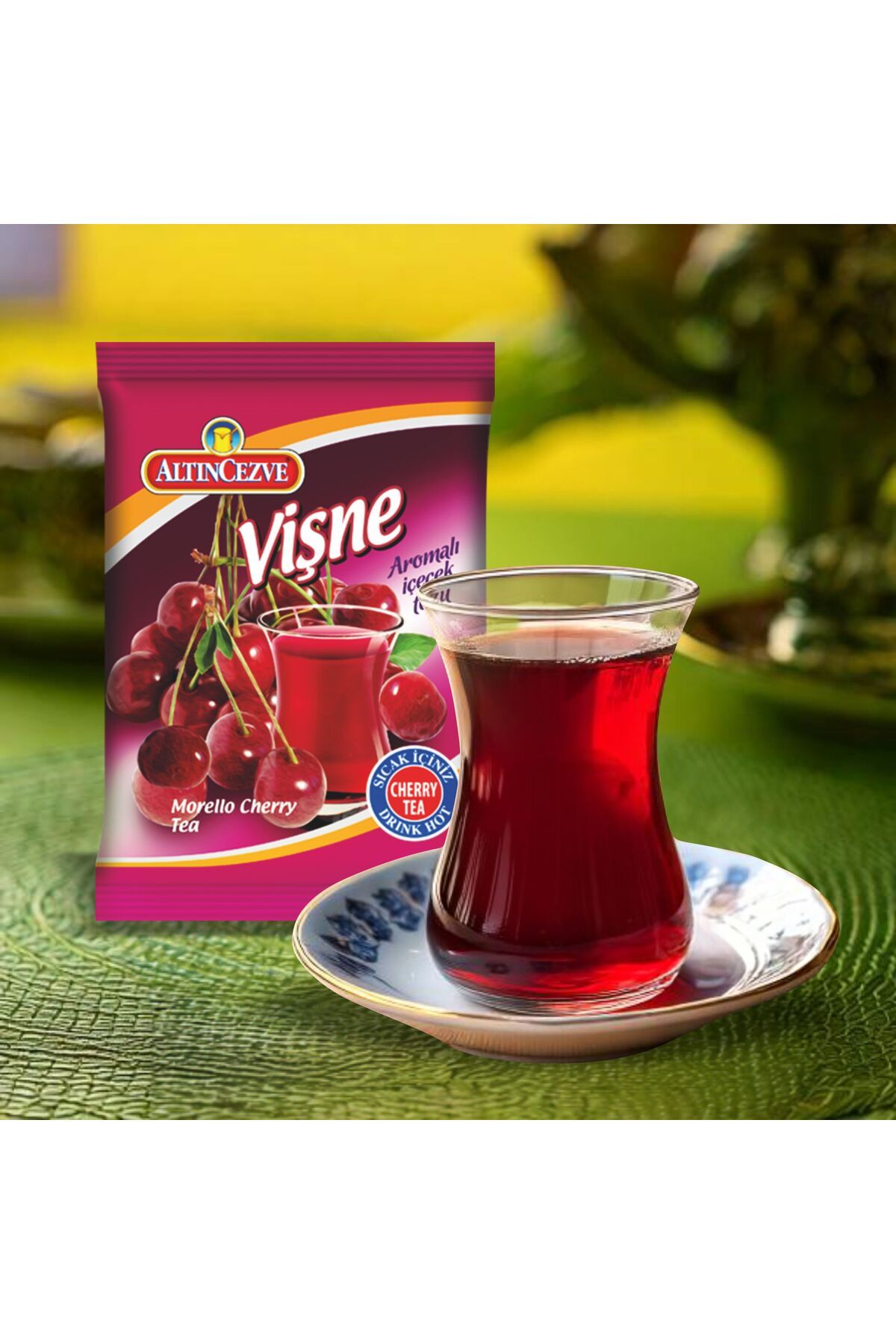 Vişne Aromalı İçecek Tozu 250 Gr - 5Lİ PAKET