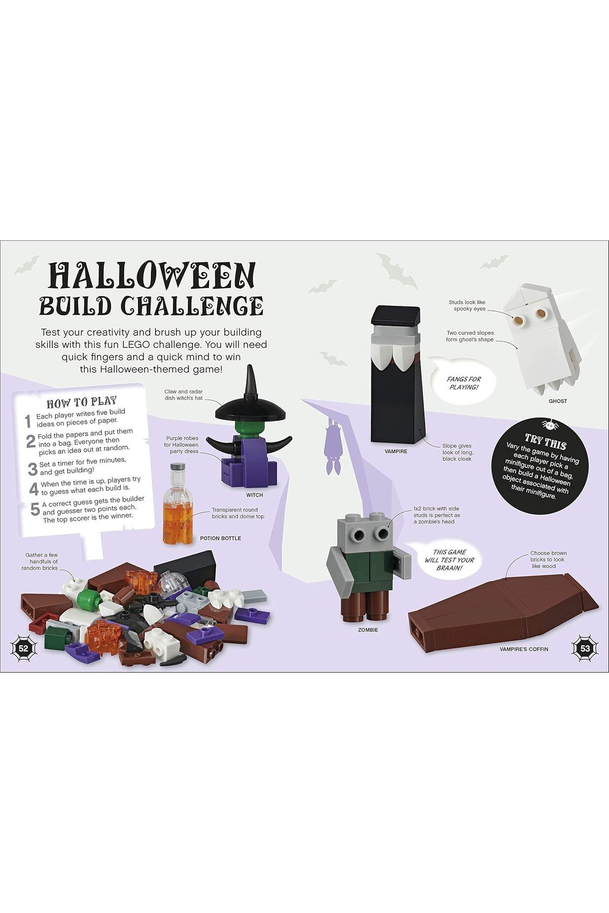 LEGO® Halloween Ideas: With Exclusive Spooky Scene Model (Hardcover)