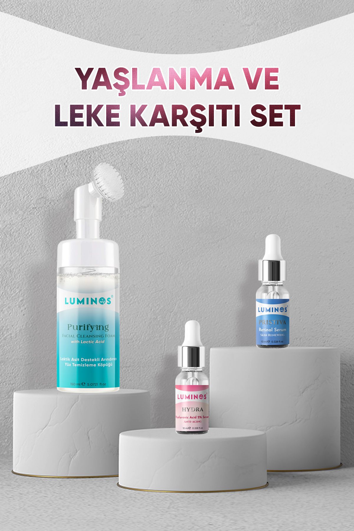 NaturalLuminos Yaşlanma veLeke Karşıtı Set