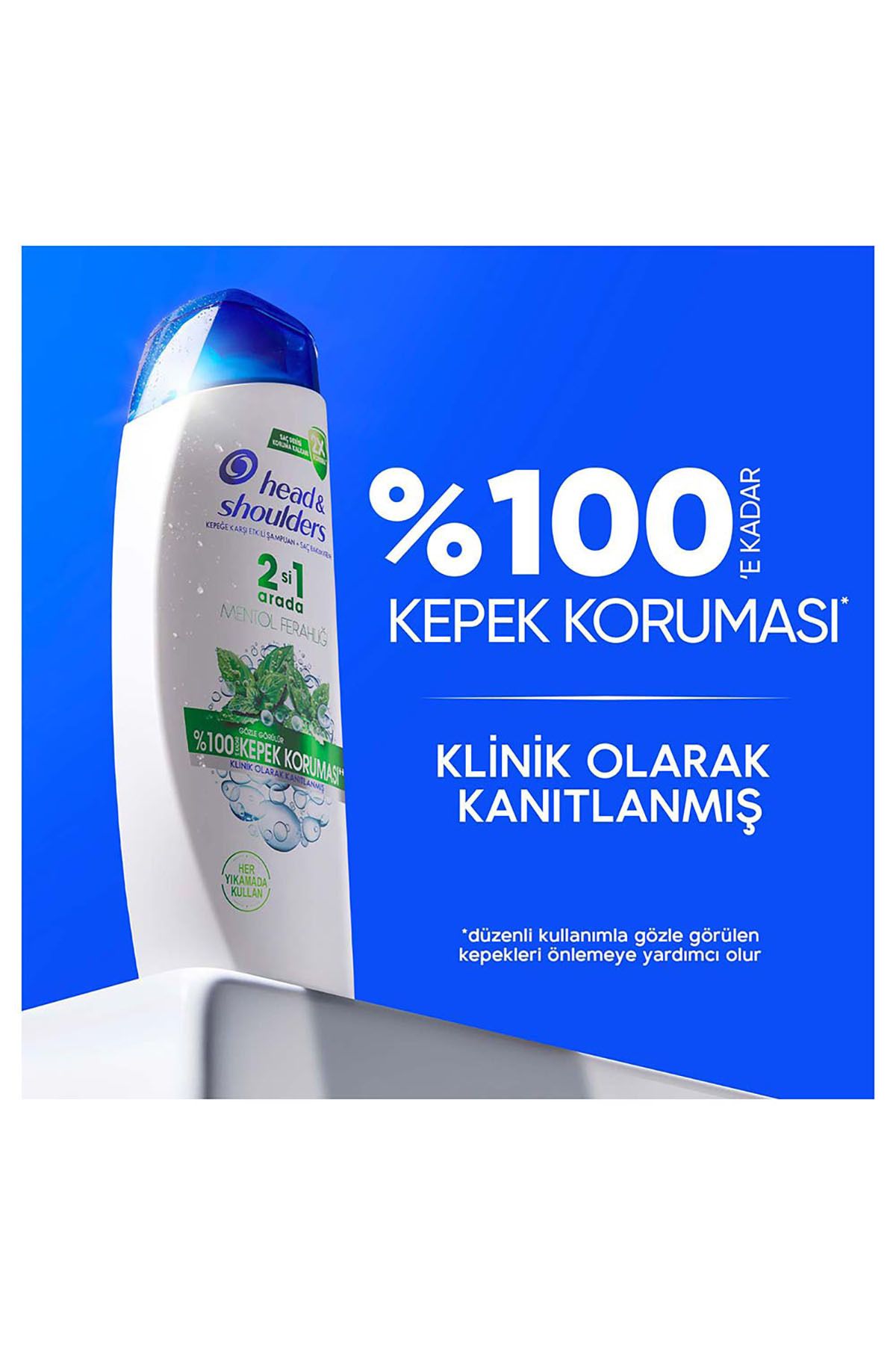 Mentol Ferahlığı 2in1 Şampuan 330 ml x 3