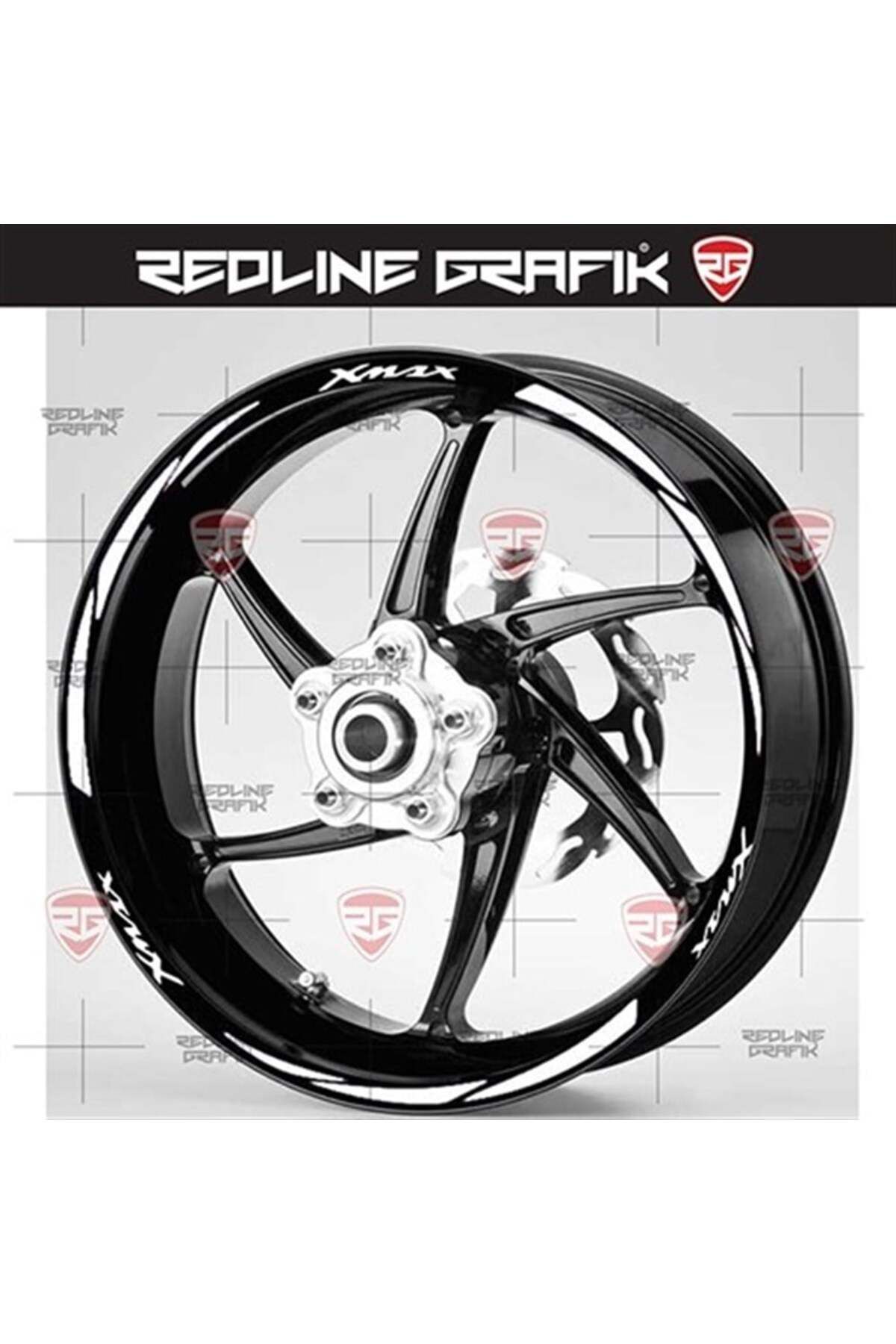 Redline Grafik Yamaha XmaxJant Şeridi Full Be...