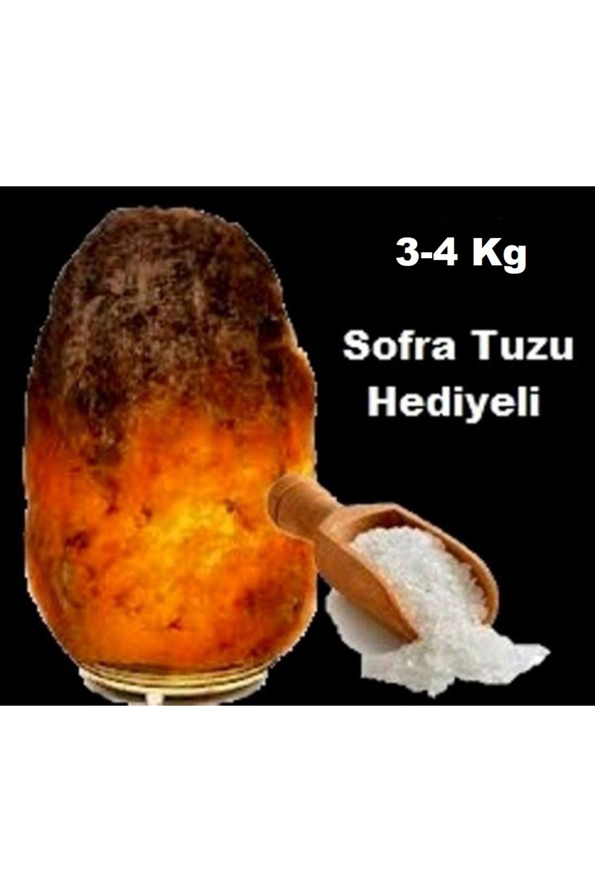 Şifay Çankırı Kaya Tuzu TuzLambası 3-4 Kg 1 K...