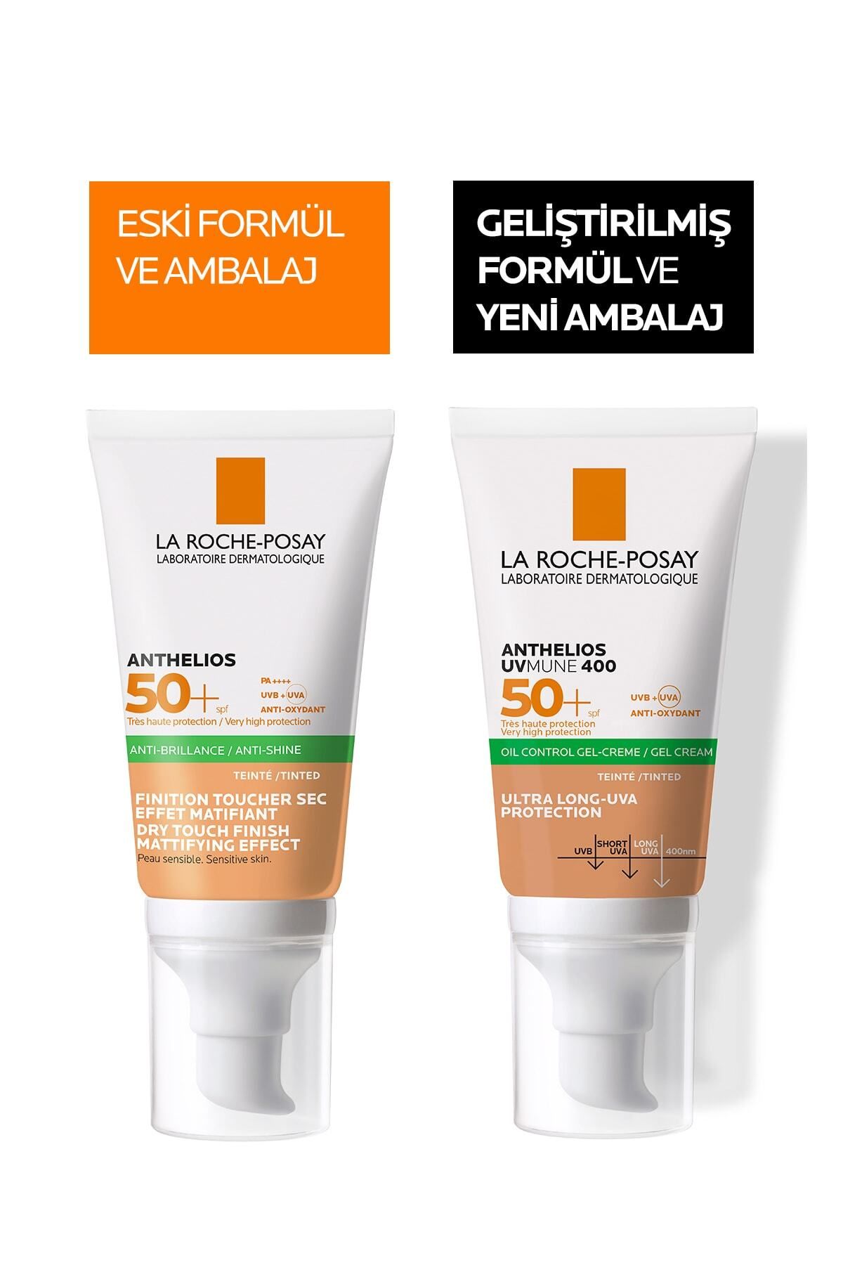 Anthelios Spf 50 Yağlı Ciltler Için Renkli Yüksek Korumalı Yüz Güneş Kremi 50 ml