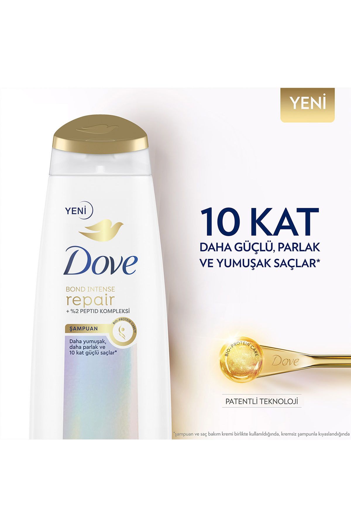 Saç Bakım Şampuanı Bond Intense Repair + Peptid Kompleksi 400 ml + Çift Fazlı Saç Serumu 80 ml