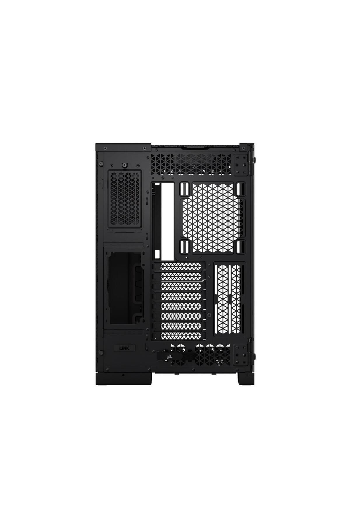 6500X Black Tempered Glass USB 3.2 ATX Mid Tower Kasa (CC-9011257-WW)