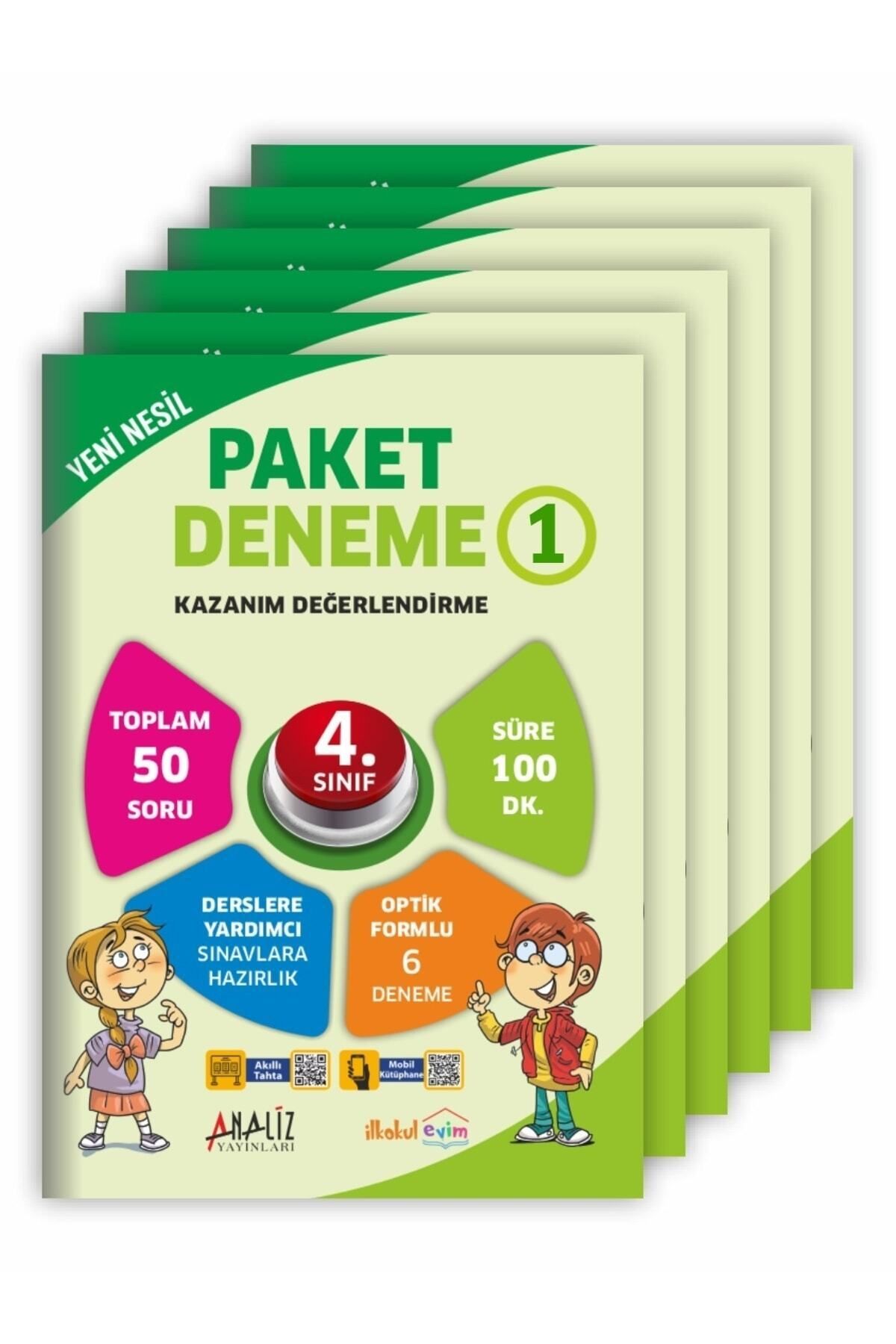 Analiz Yayınları4.sınıf YeniNesil Paket Denem...