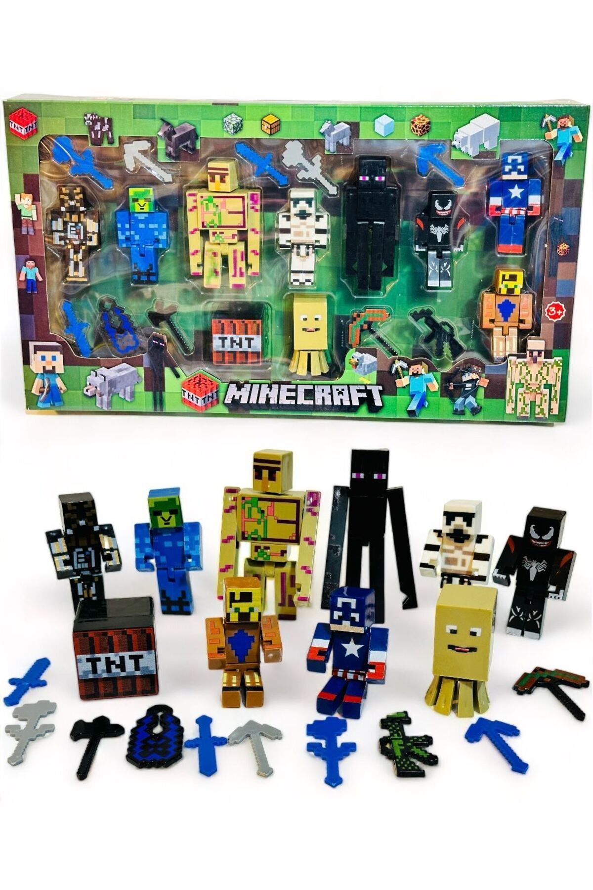 Fen Toys minecraft Aksesuarlıxl 20 Parça Oyun...