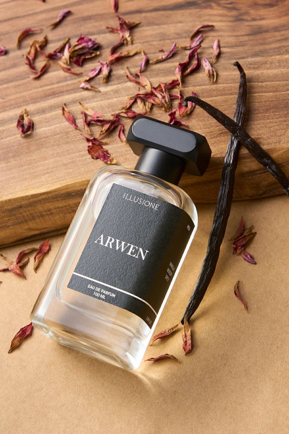 Arwen Edp Erkek Parfüm 100ml, Vanilya-odunsu-baharatlı, Lavanta, Safran, Amber, Paçuli