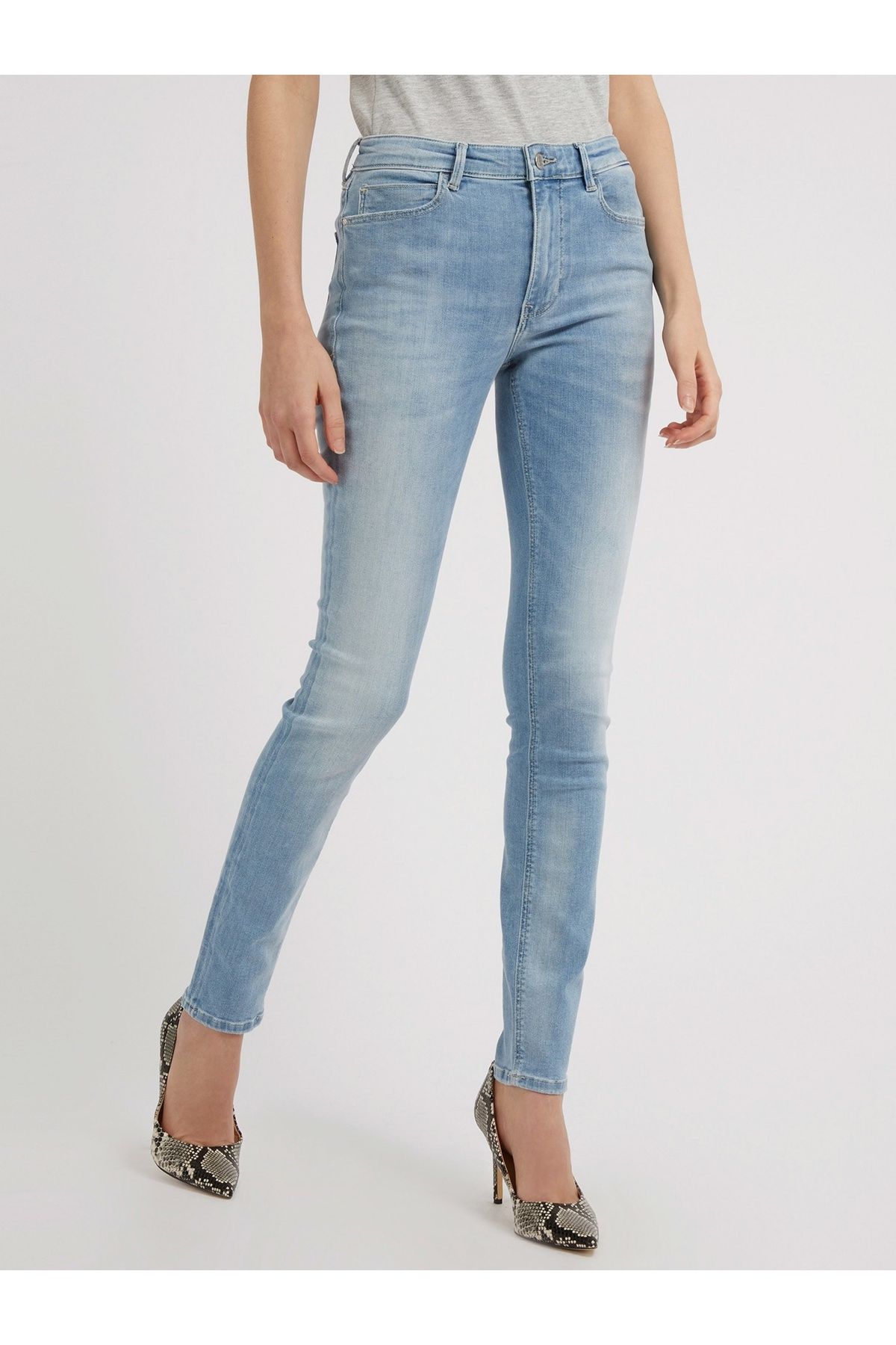 Guess 1981 SKINNY - ECO NEWCARRIE I. SS INDIG...