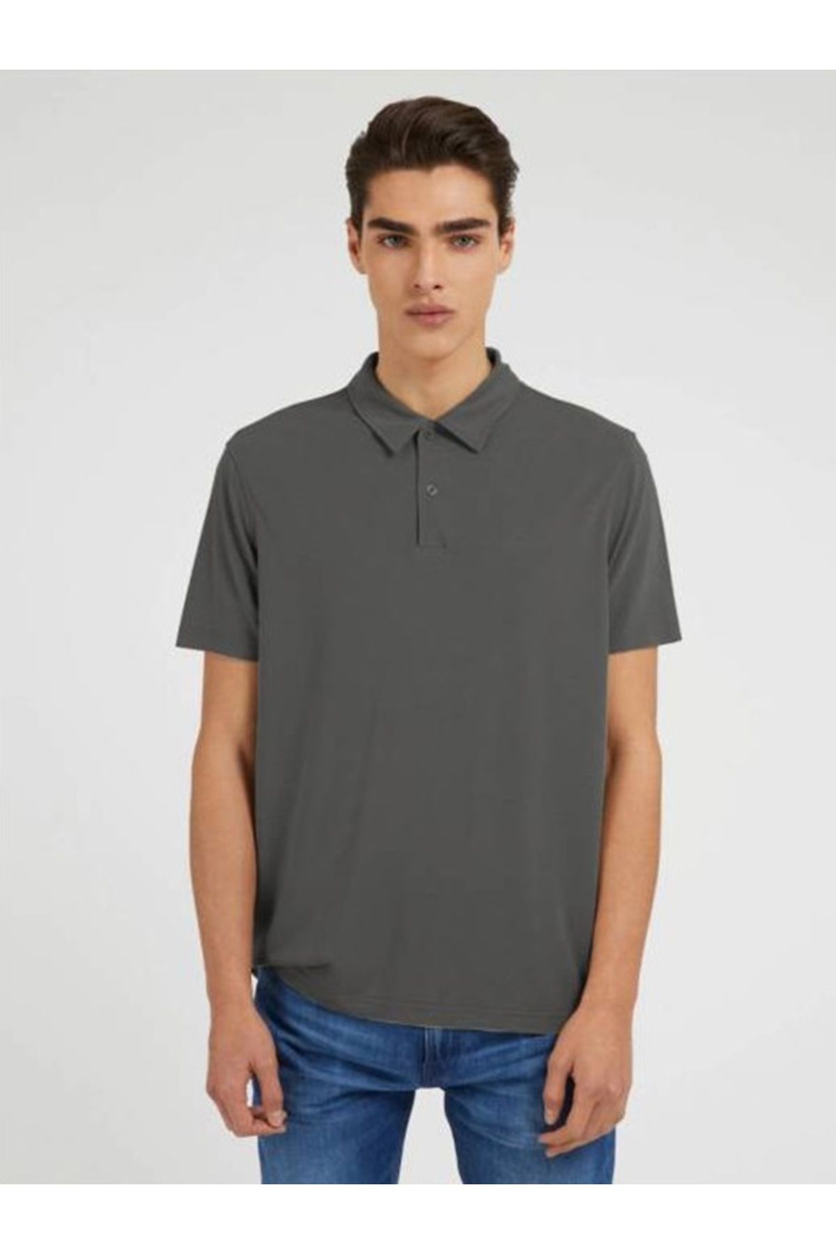 GuessSmoth Erkek Regular FitPolo T-Shirt