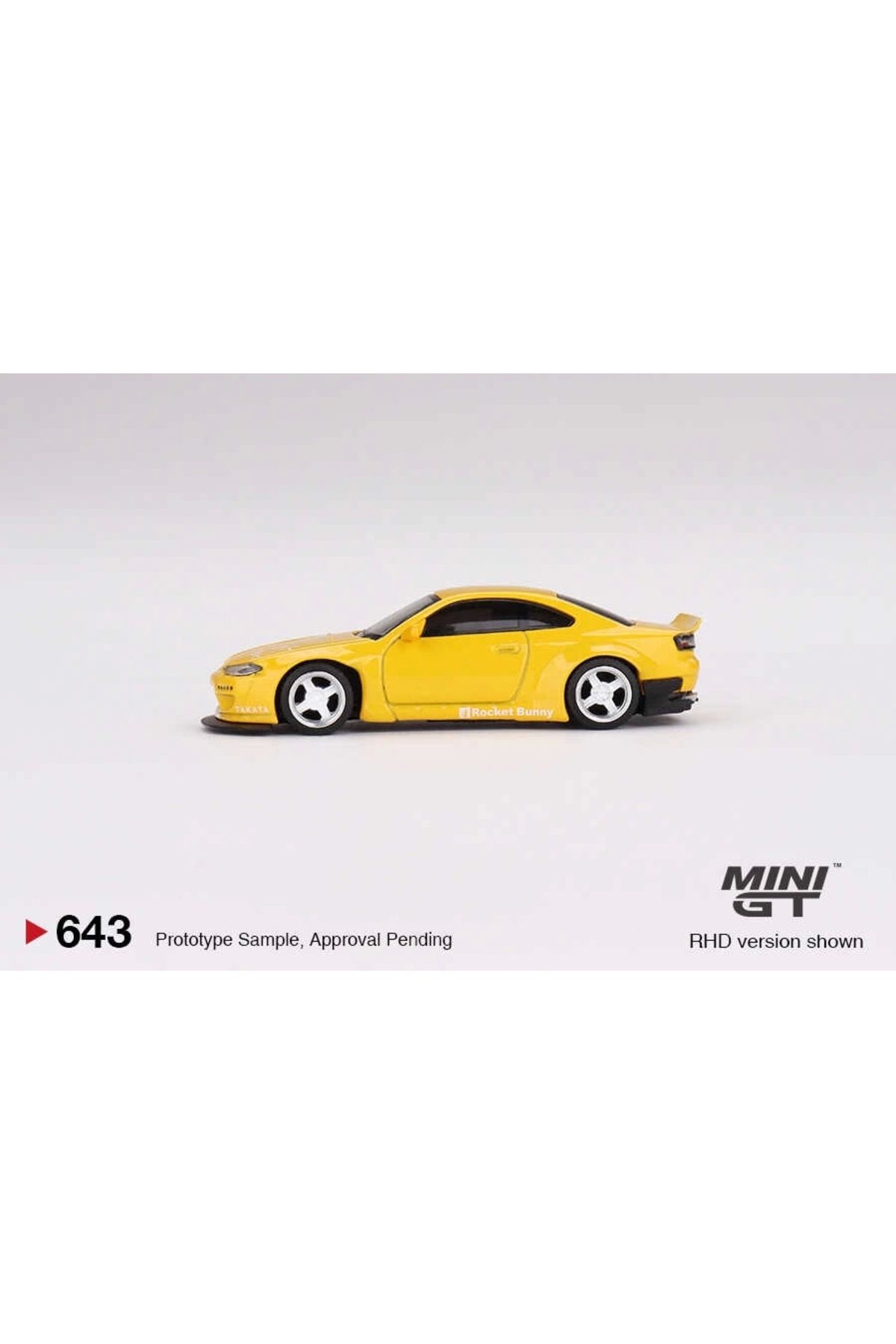 1/64 Nissan Silvia (S15) Rocket Bunny Bronze Yellow Mgt00643