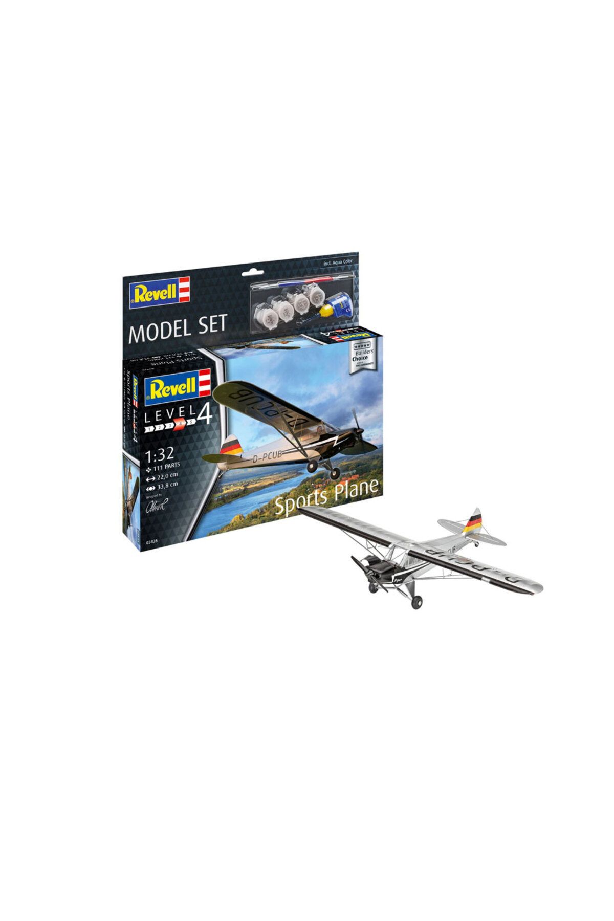 REVELL Model Set Uçak SportsPlane 63835