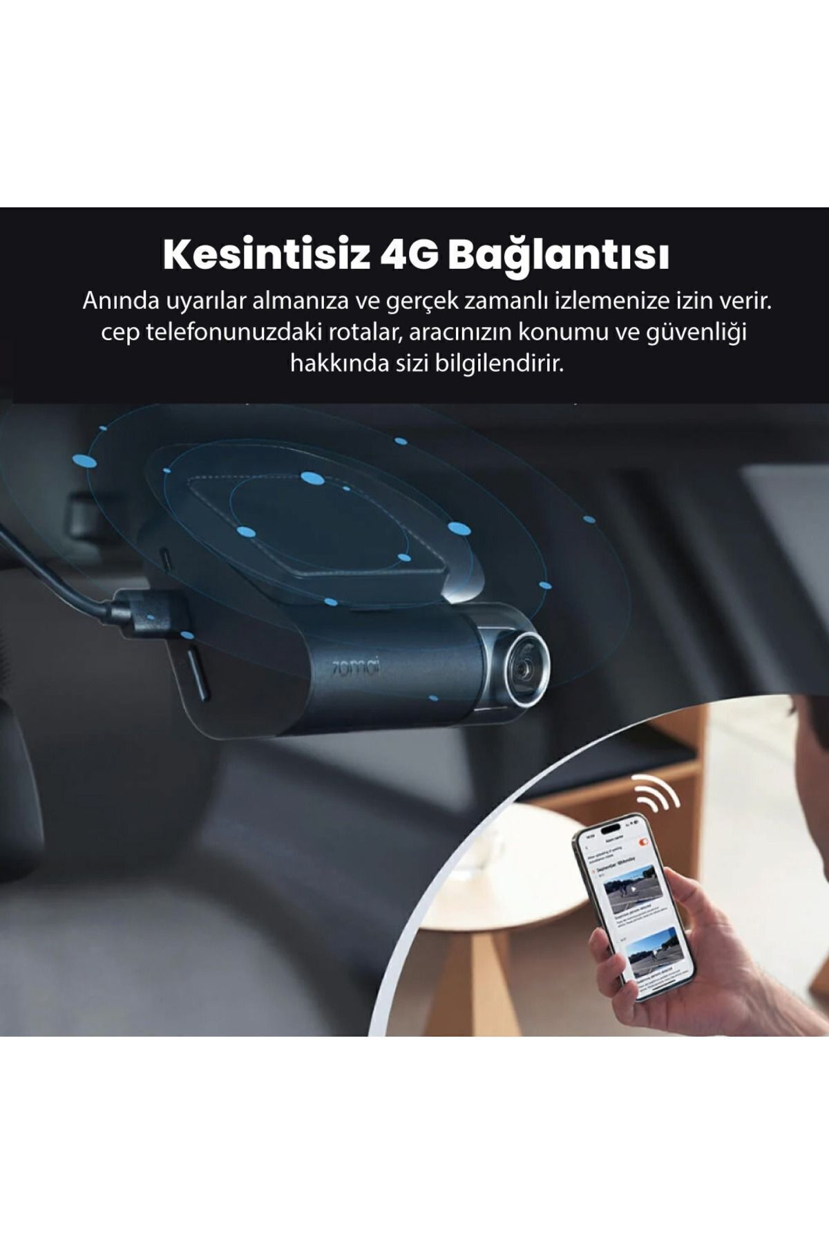 70mai Dash Cam A510 Set  Araç Kamerası 2024