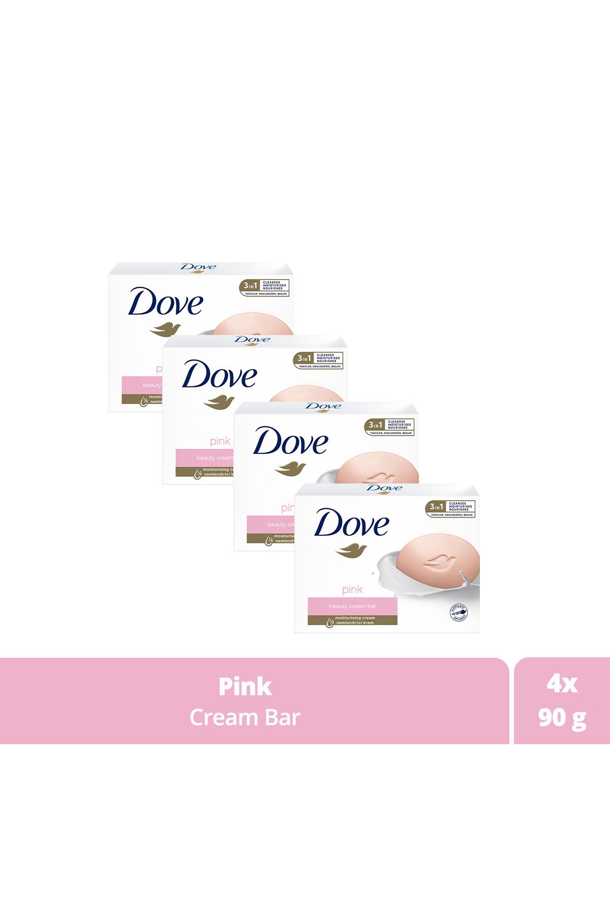 DoveBeauty Cream Bar KatıGüzellik Sabunu Pink...