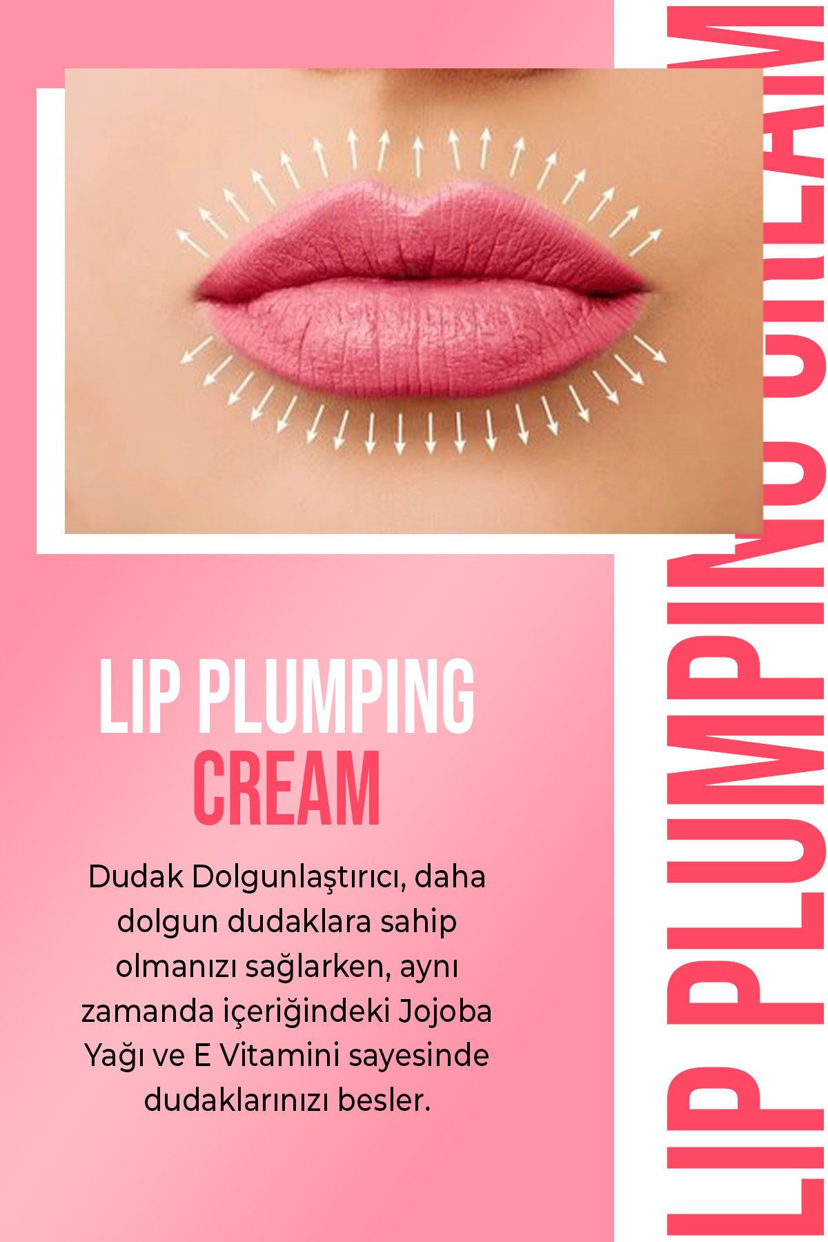 Lip Plumping Cream Summer Pink Dudak Dolgunlaştırıcı Krem 5 ML