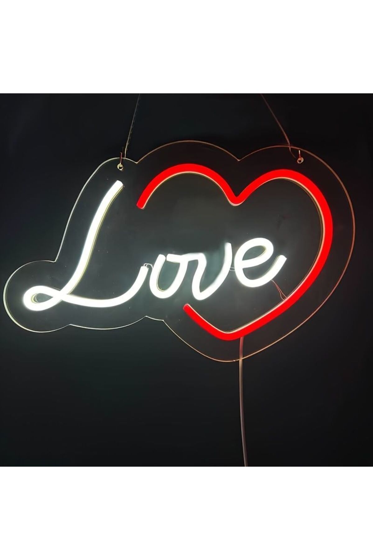 Disa Neon Led Duvar DekoratifAydınlatma -love...