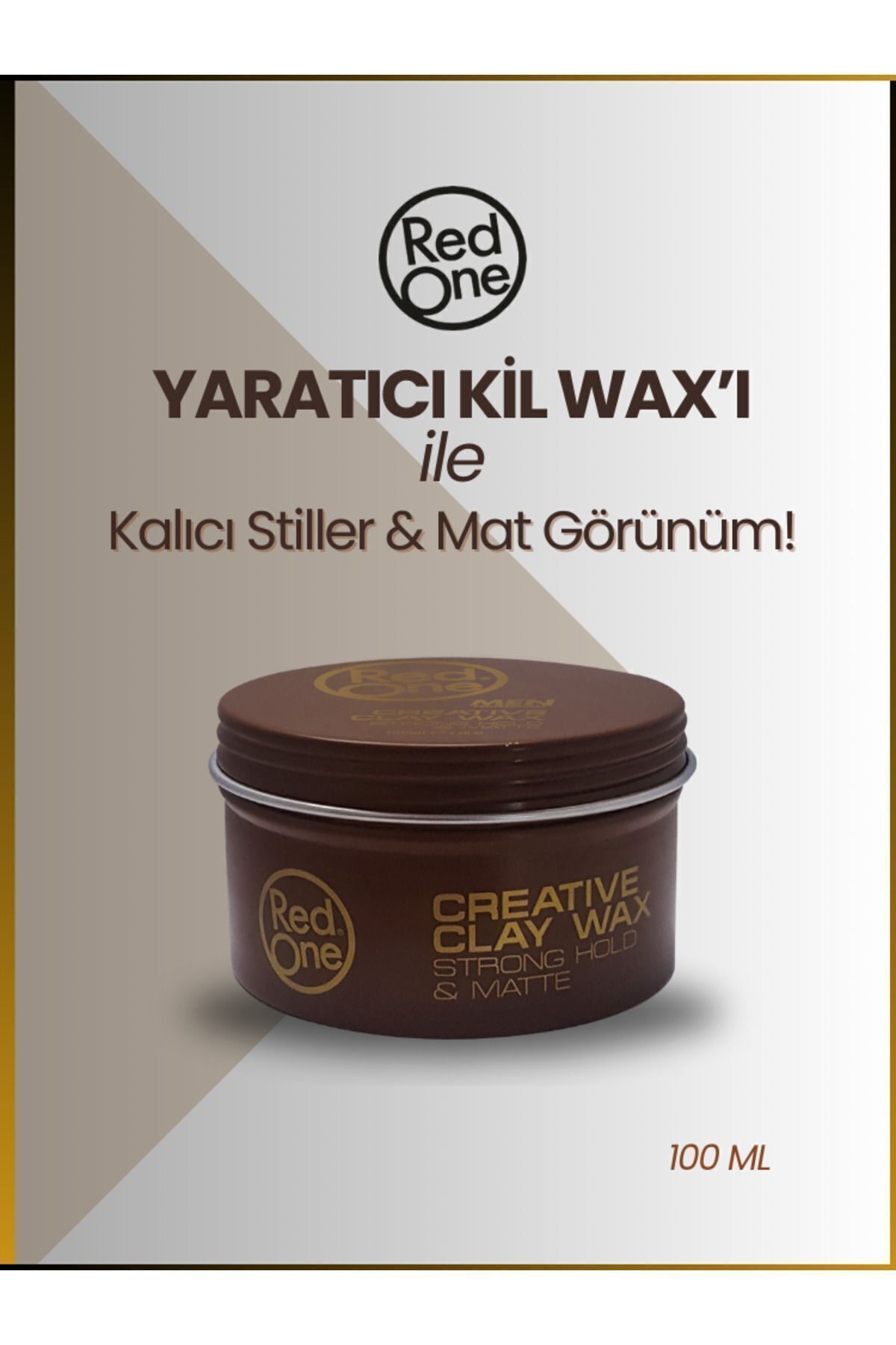 Redone Kil Özlü Mat Ve Güçlü Tutuş Sağlayan Saç Waxı 100 ml