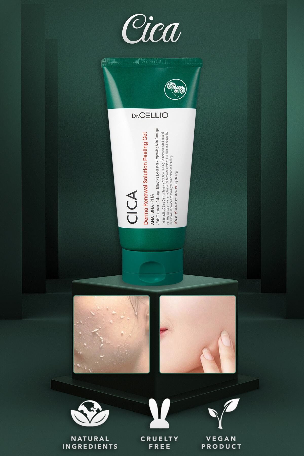 Hassas Ciltler Için Ölü Deri Soyucu Aha-bha-pha Derma Cica Peeling Jel Büyük Boy