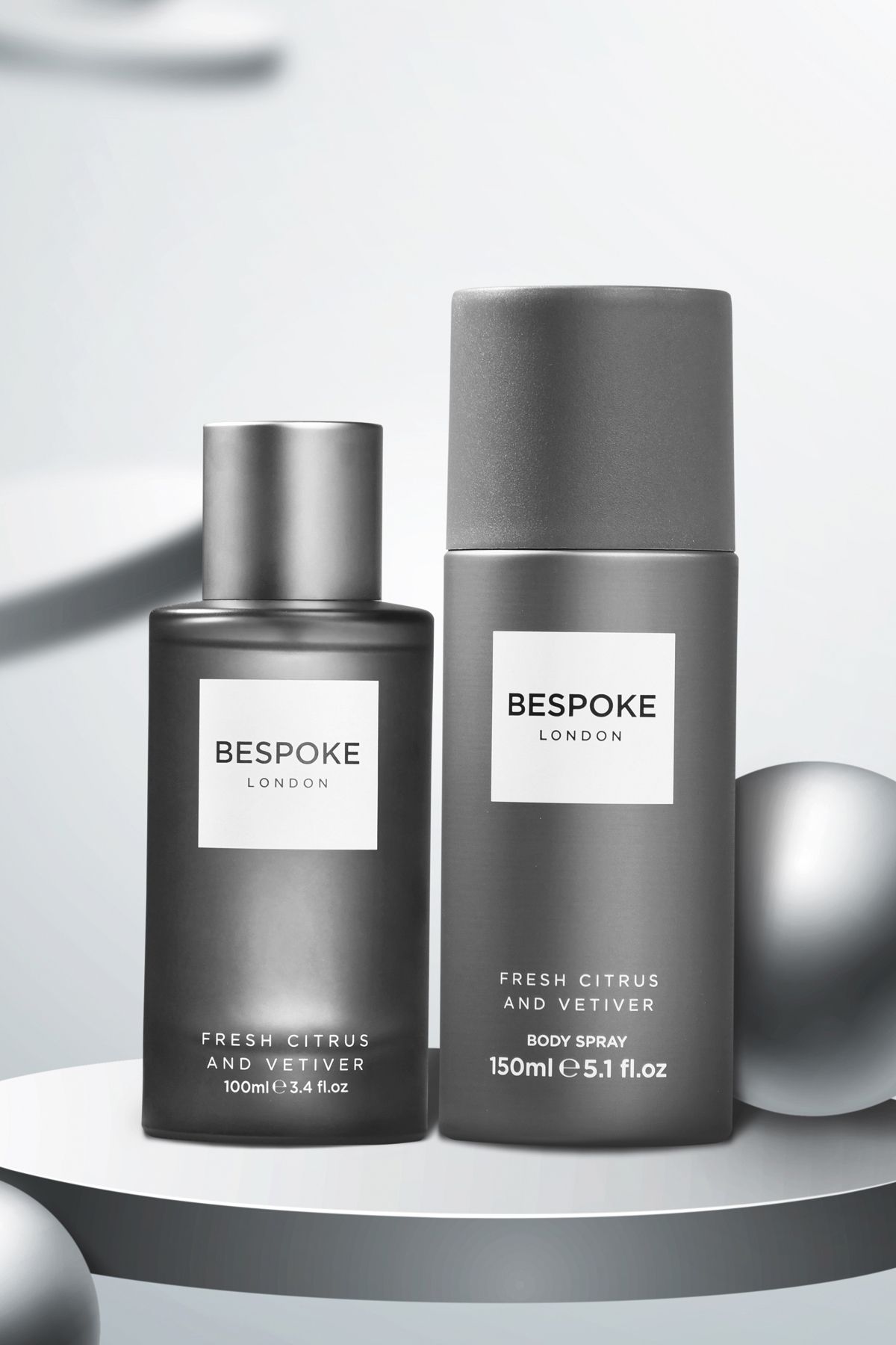 Bespoke - Fresh Citrus and Vetiver - Erkek Deodorant 150ml