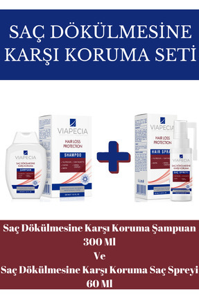 Saç Dökülmesine Karşı Panthenol & Biotin İçerikli Unisex Şampuan ve Sprey Seti 2x100 ml Image 0