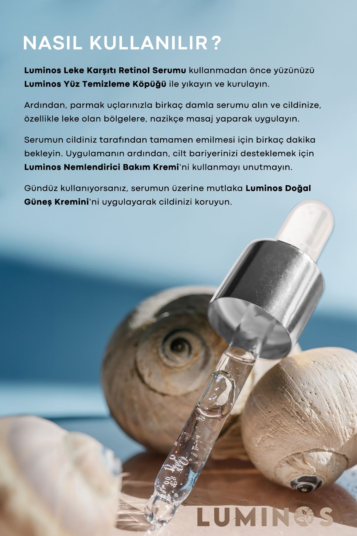 Luminos Leke Karşıtı Retinol Serum - 10 ml