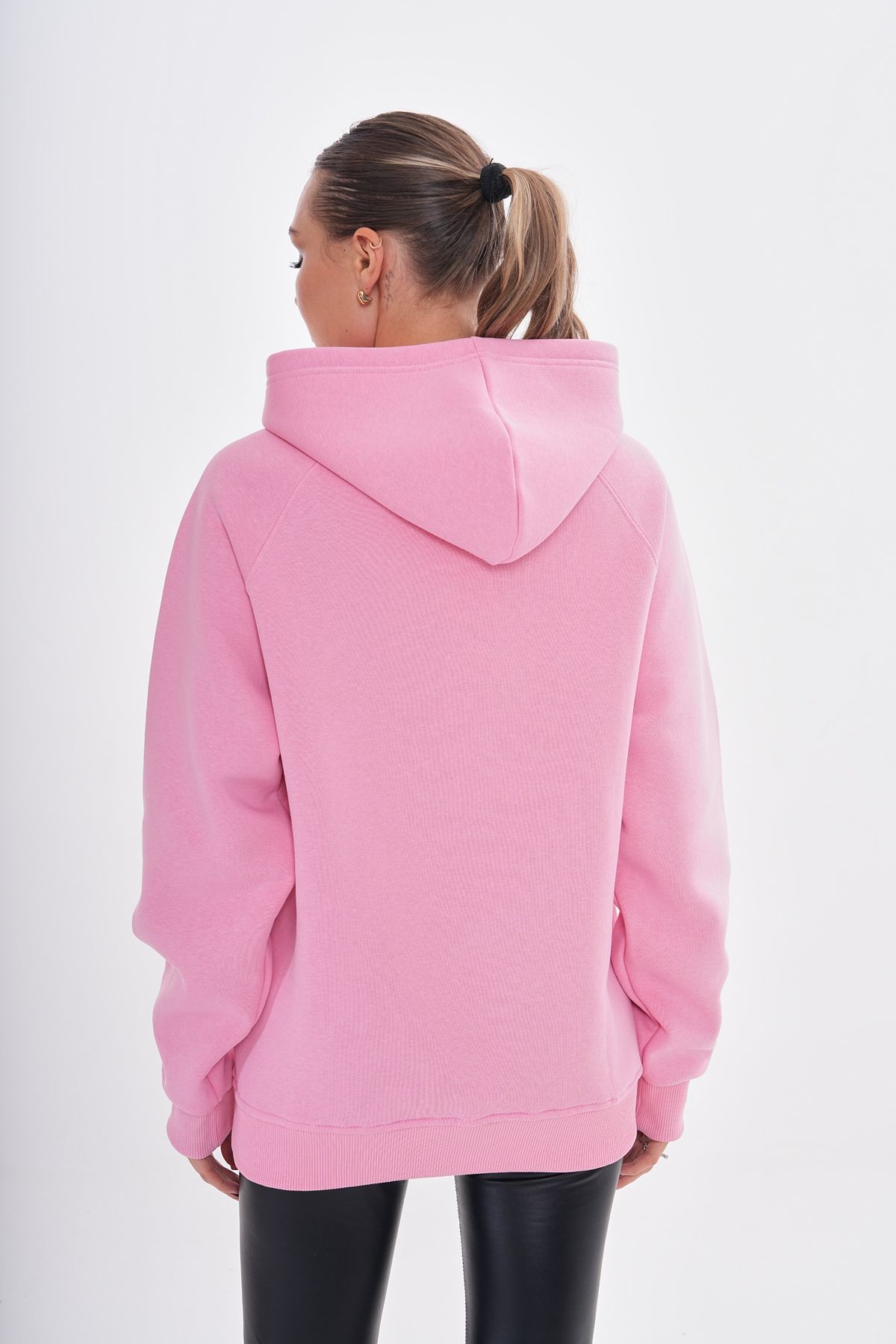 Kapüşonlu Oversize Sweatshirt