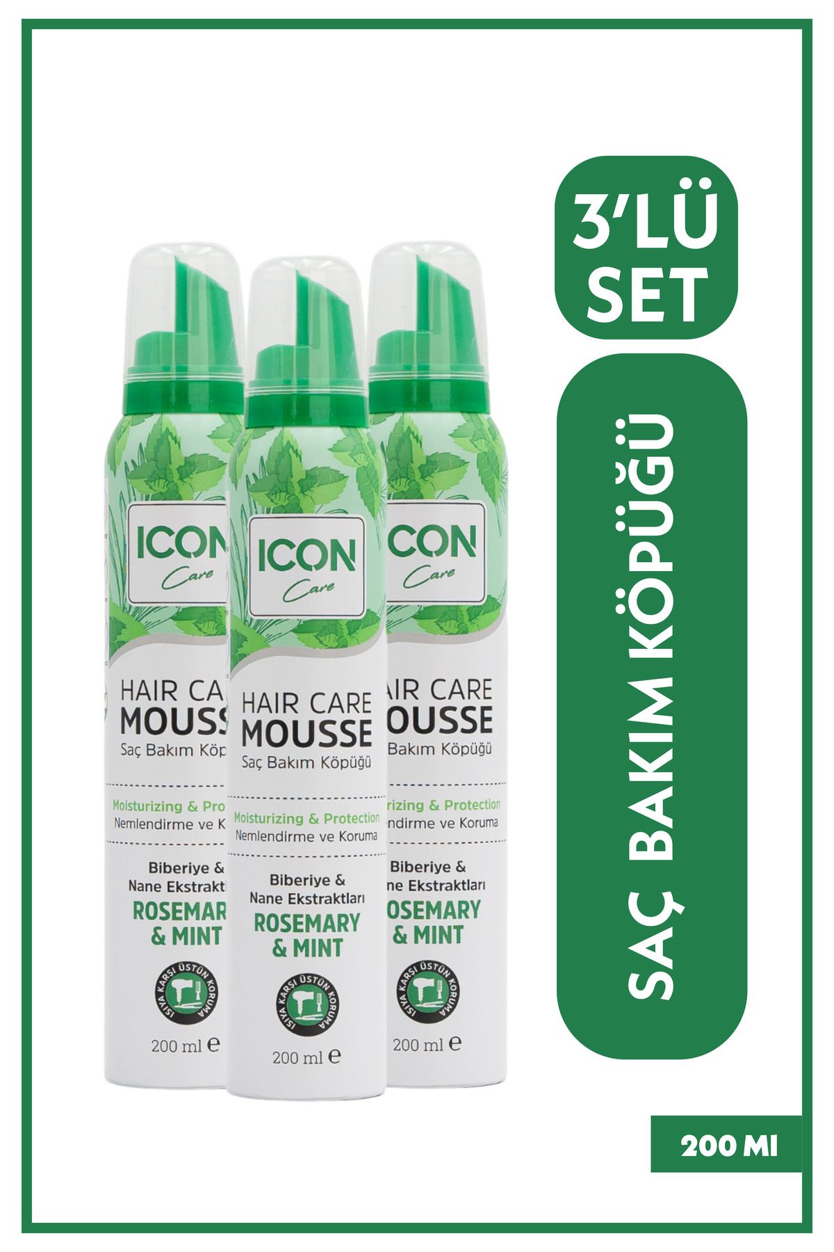 iconcare ICON SAÇ BAKIMKÖPÜĞÜ ROSEMARY & MINT...