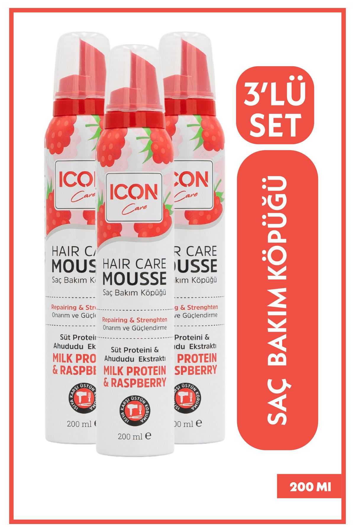 iconcare ICON SAÇ BAKIMKÖPÜĞÜ MILK PROTEIN &...