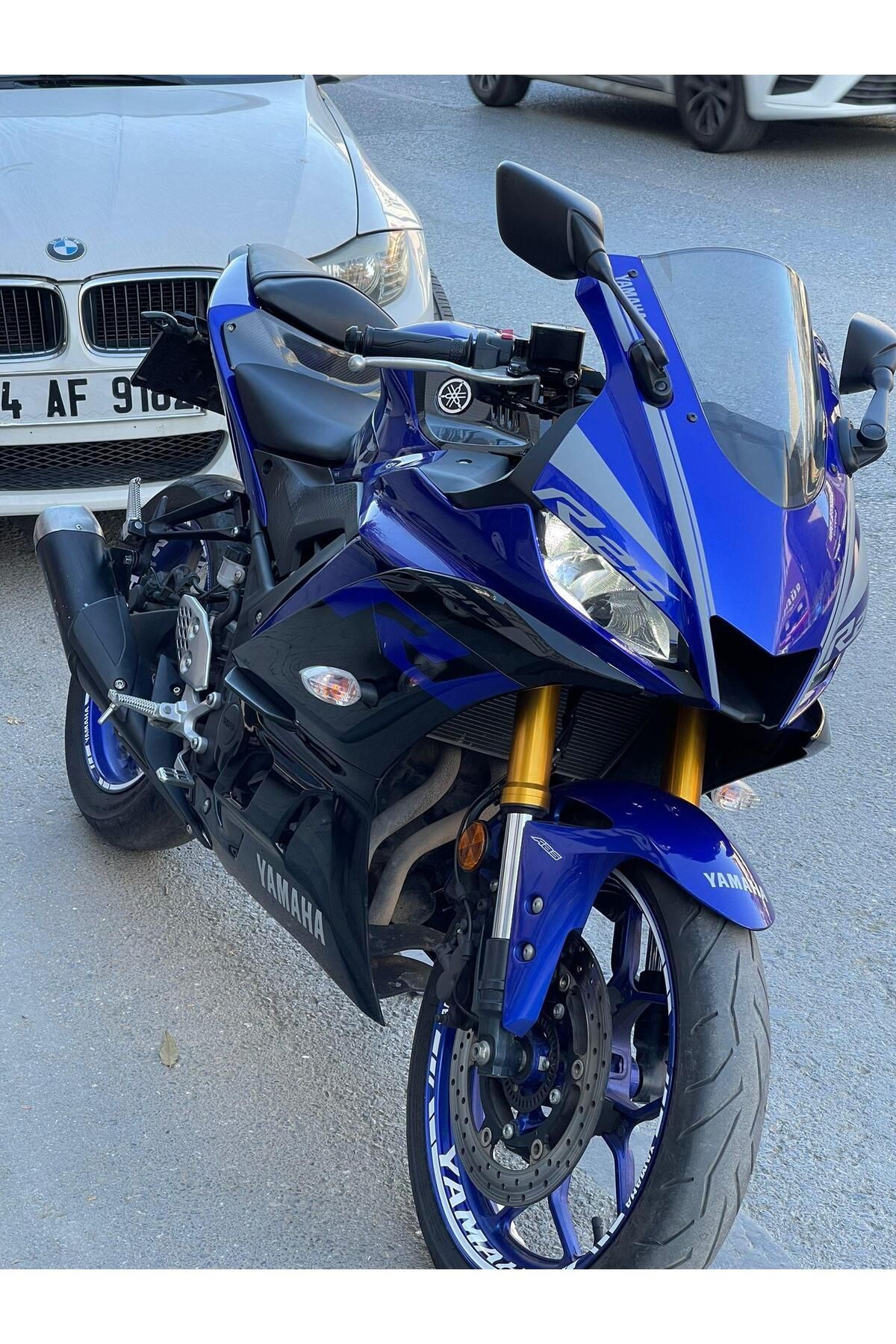 Motiker Yamaha Yzf-r25 ÖnKafa Sticker Modeli