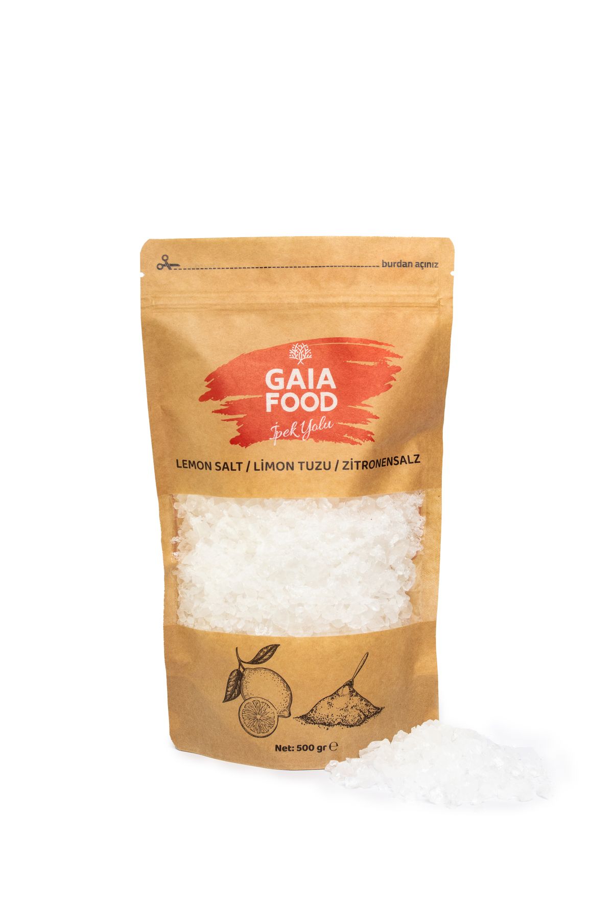 Gaia Food İpek YoluLimonTuzu 500 GR