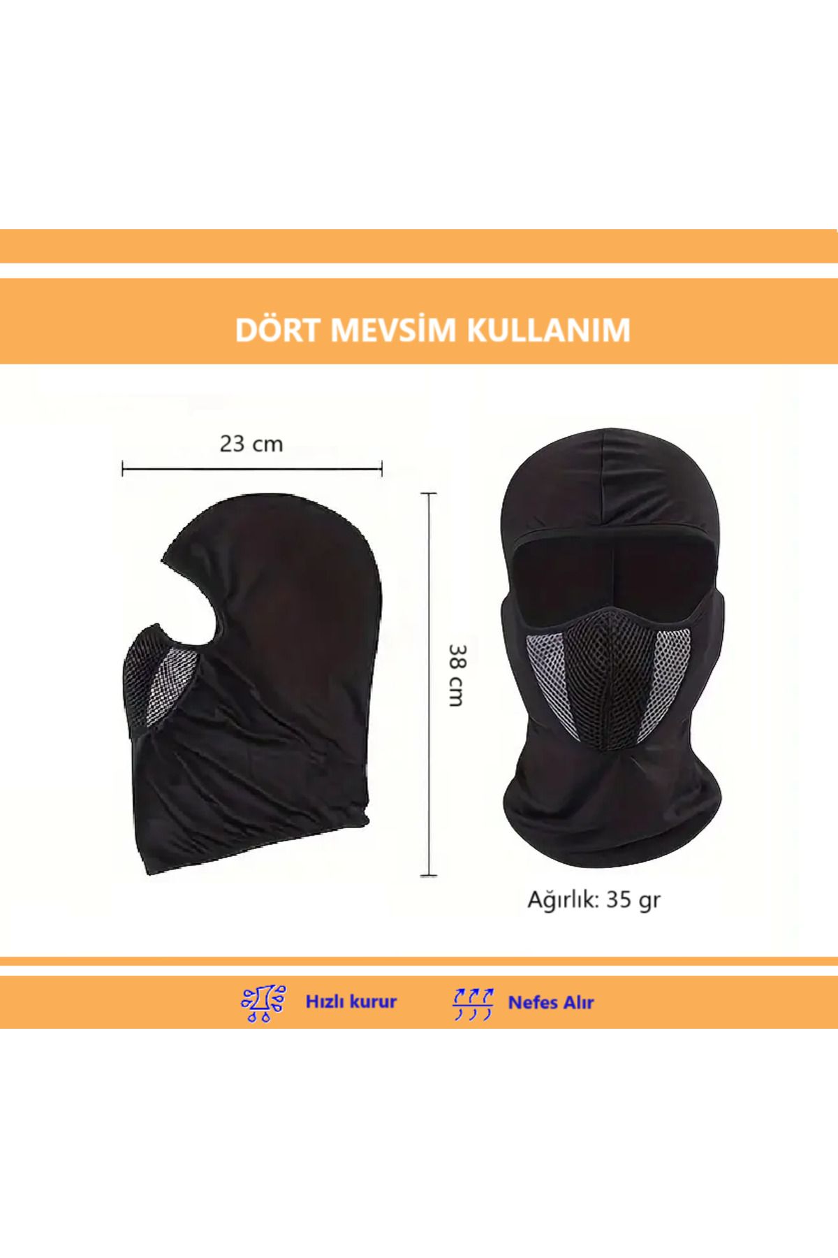 Motorcular için yüz maskesi, soğuk, rüzgar ve güneşten yüz koruyucu,Mavi