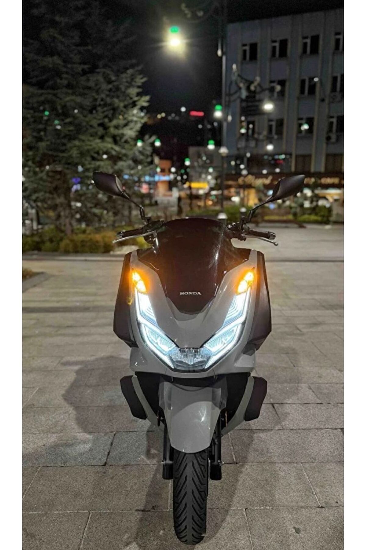 Honda Pcx 2018-2024 Uyumlu Amerikan Park Buton Ayarlı