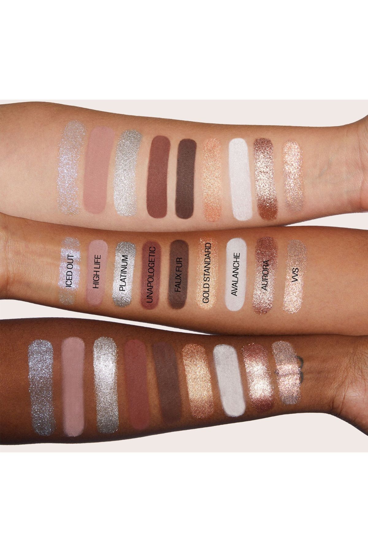 Icy Nude Eyeshadow Palette Göz Farı Paleti