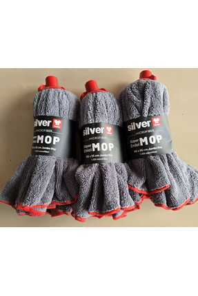 Microfiber Süper Emici Mop 105x55cm - 3'lü Paket Image 0