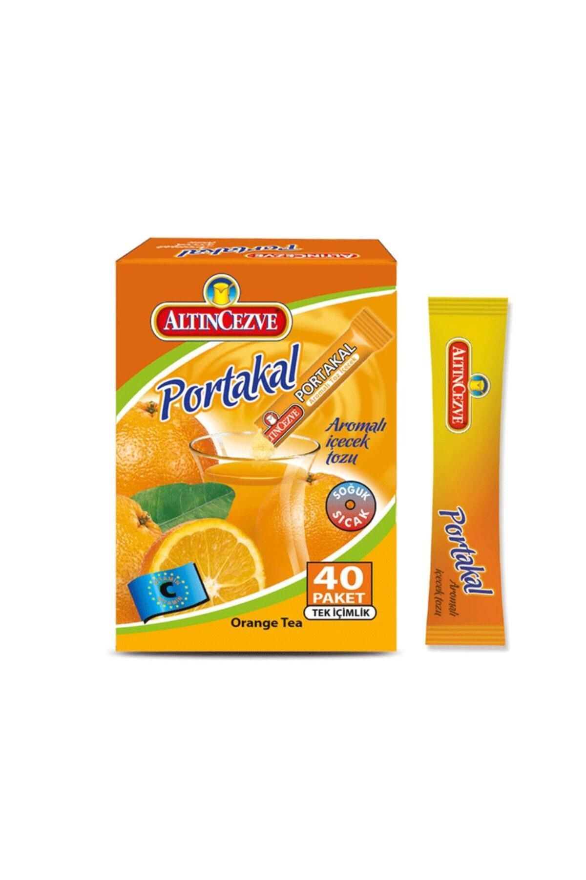 Tek İçimlik Portakal Aromalı İçecek Tozu 40 x 1.5 Gr - 10LU PAKET