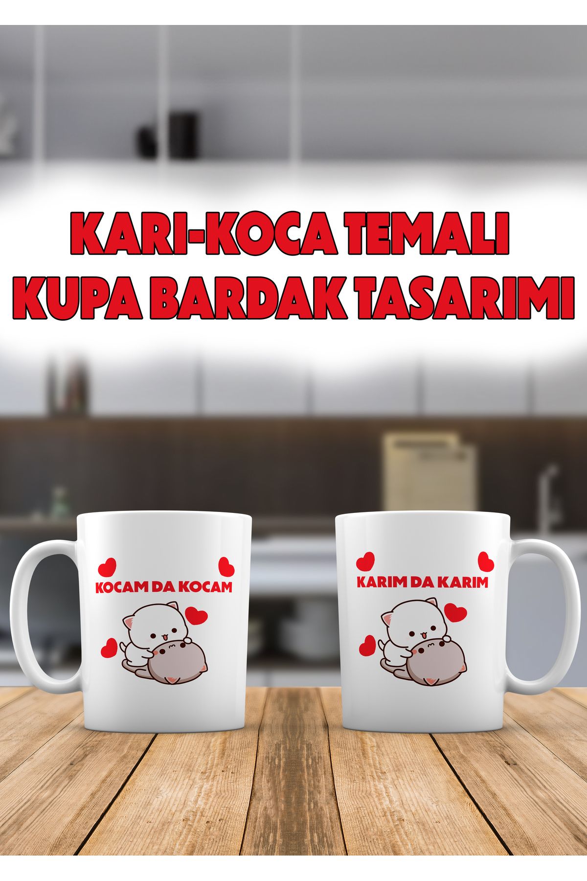 Blanc hediyelik Karımda Karım& Kocamda Kocam...