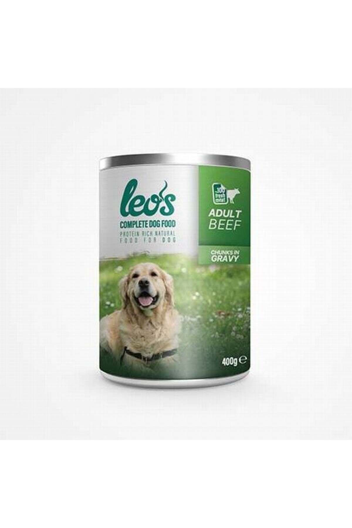 Sığır Parça Etli Soslu Yetişkin Köpek Konservesi 24 Adet 400 Gr - Petshopundan