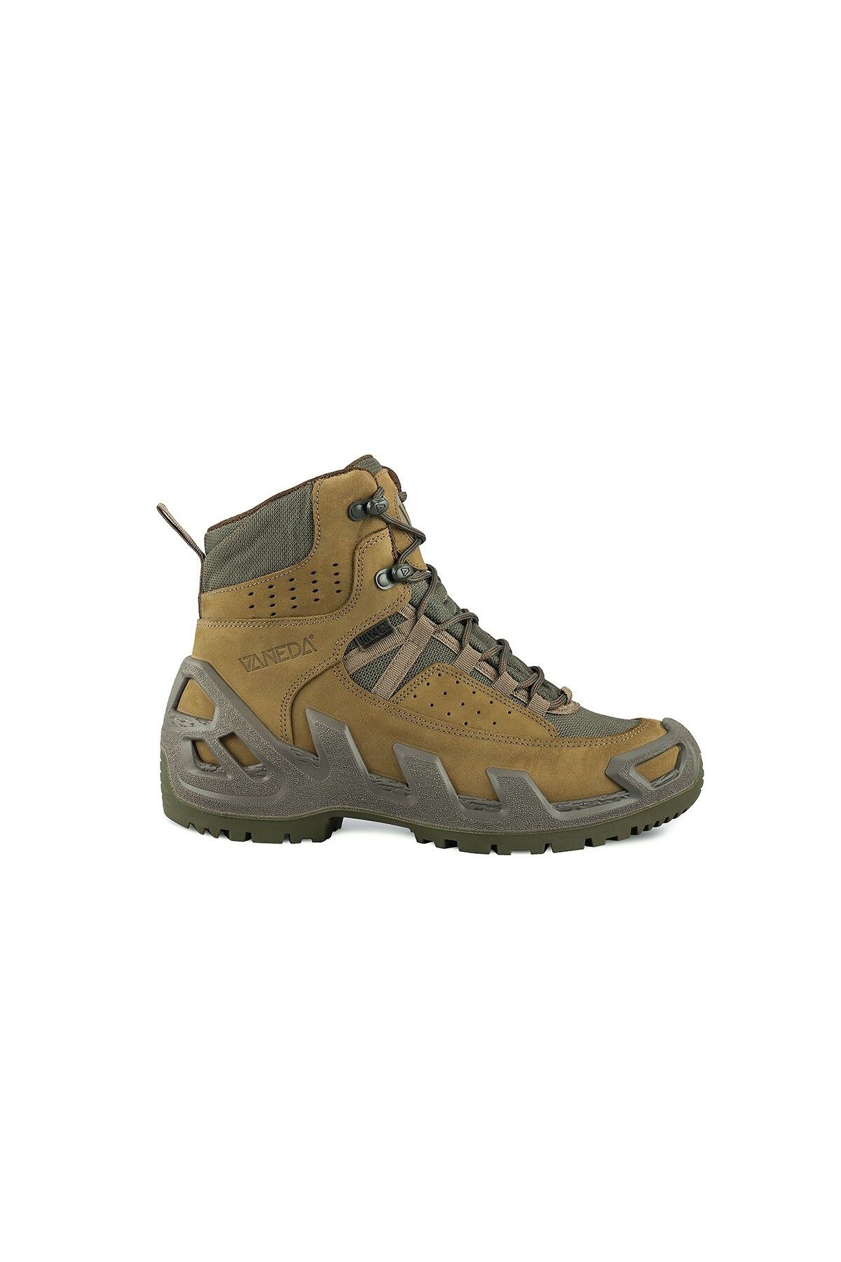 Vaneda Tactical 1192 Pro Mid On Duty Dry-tex Su Geçirmez Haki Nubuk Bot 1192