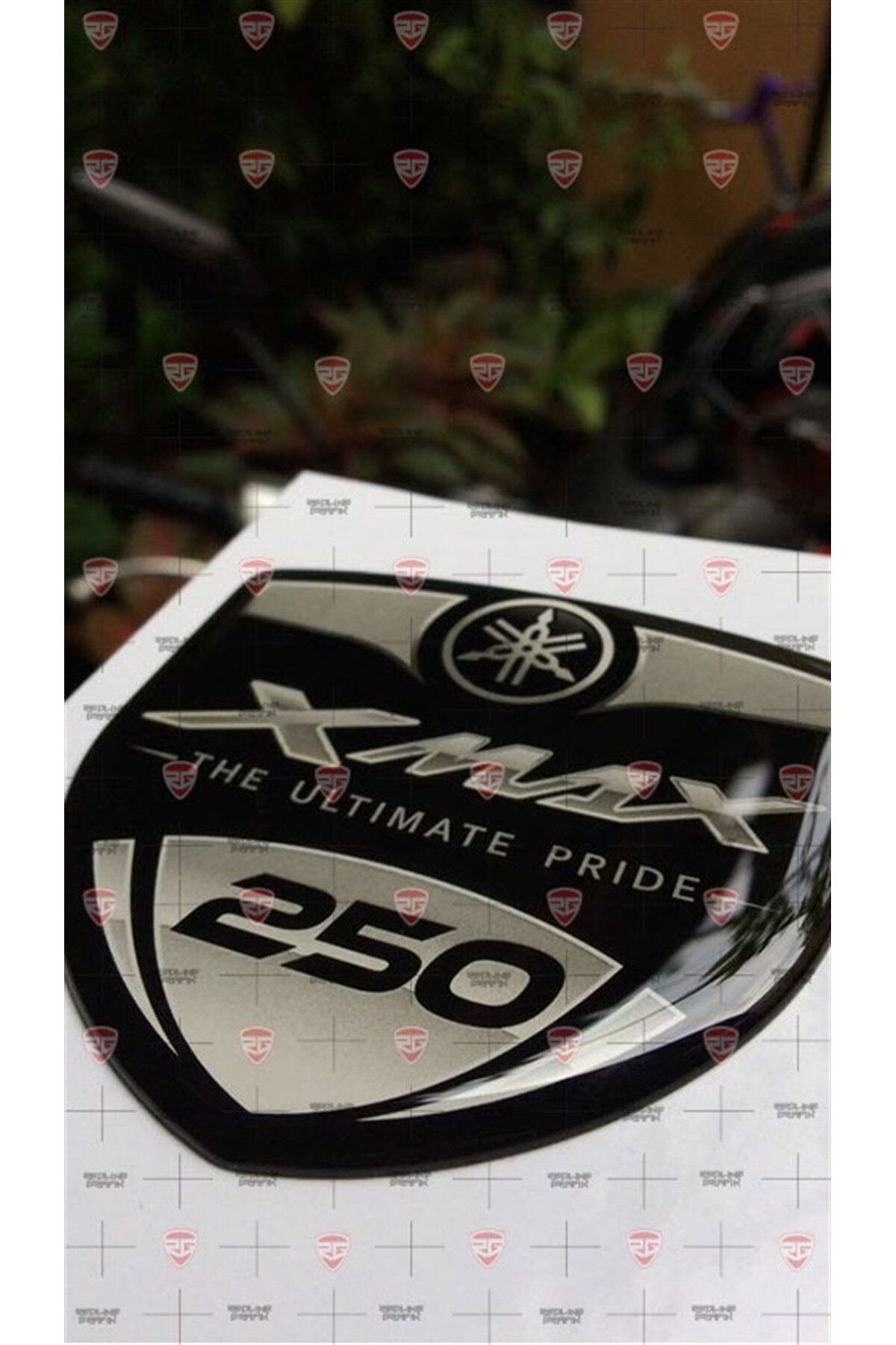 Redline Grafik Yamaha Xmax250 3d Sticker