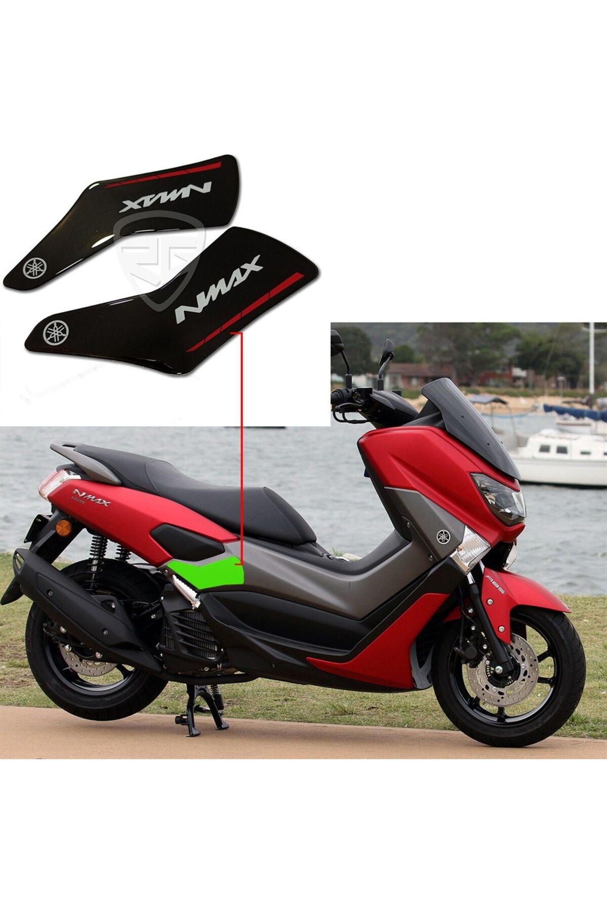 Yamaha Nmax Basamak Koruyucu Pad Karbon Desen